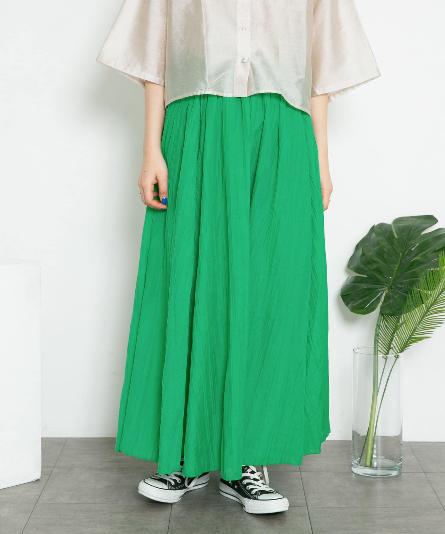 身長：160cm サイズ：one
