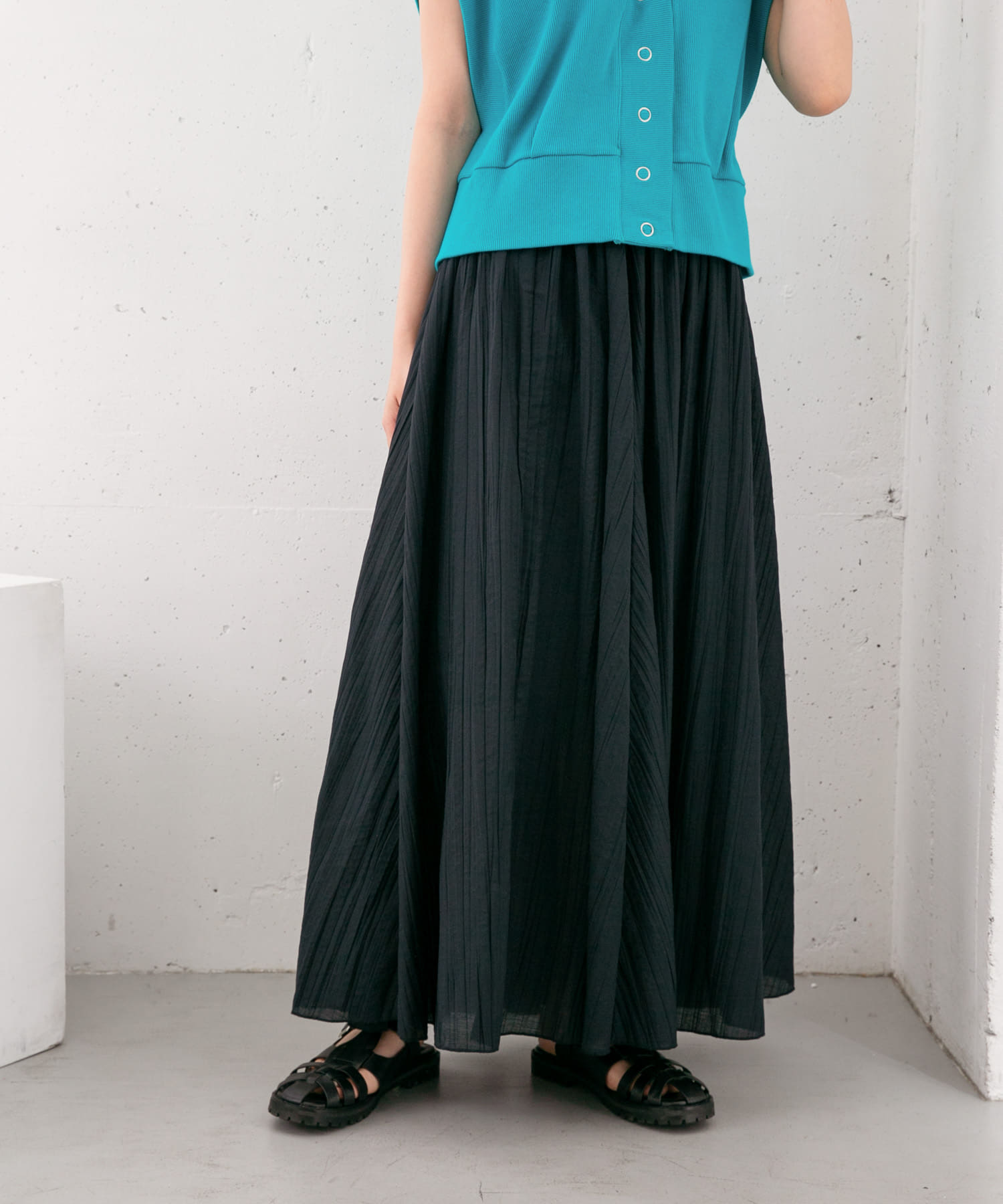 身長：160cm サイズ：one