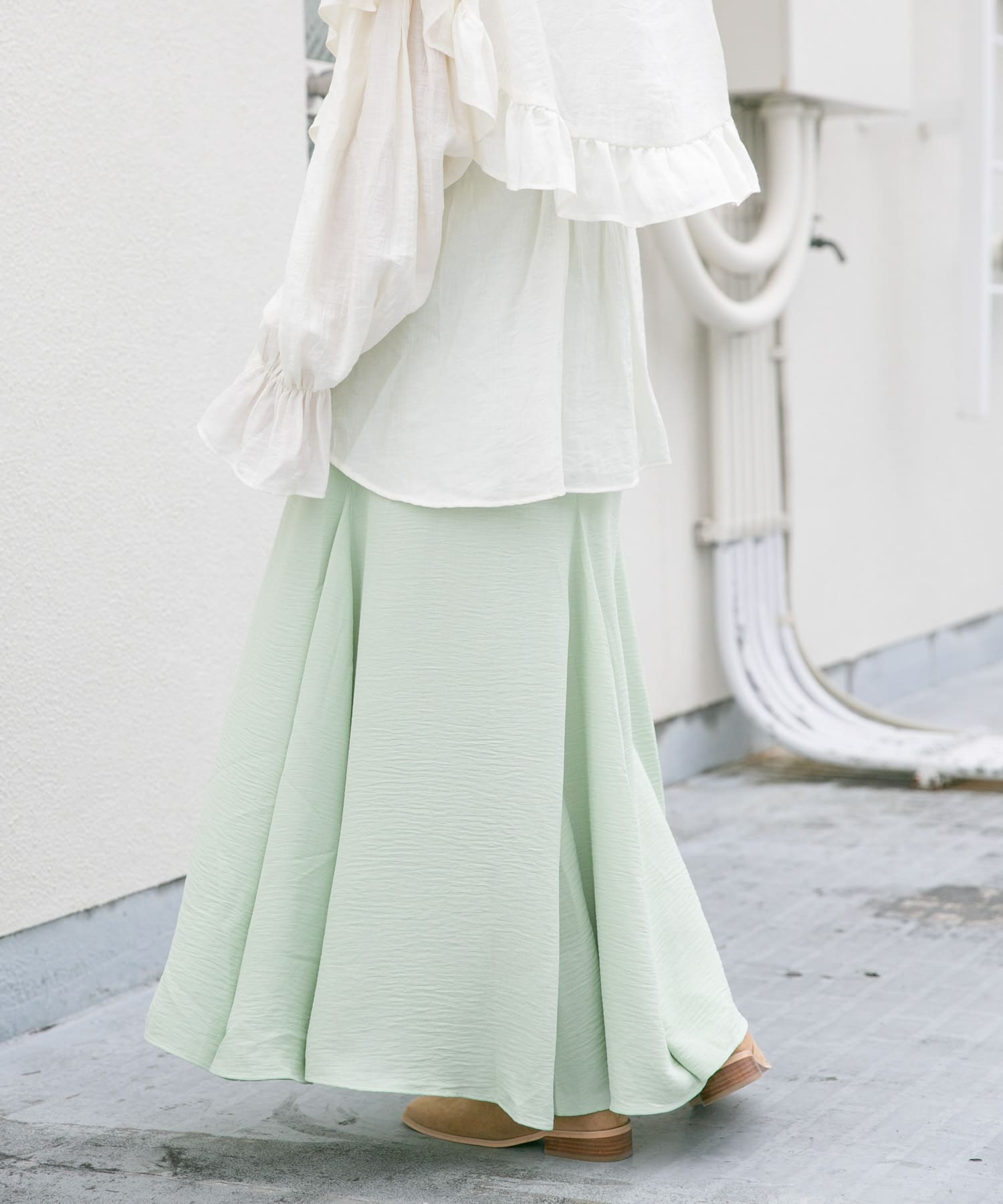 身長：160cm サイズ：one