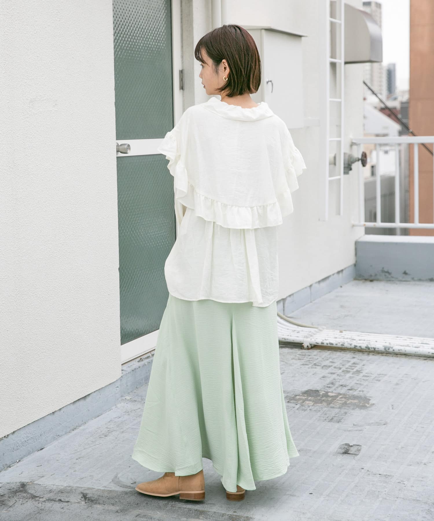 身長：160cm サイズ：one