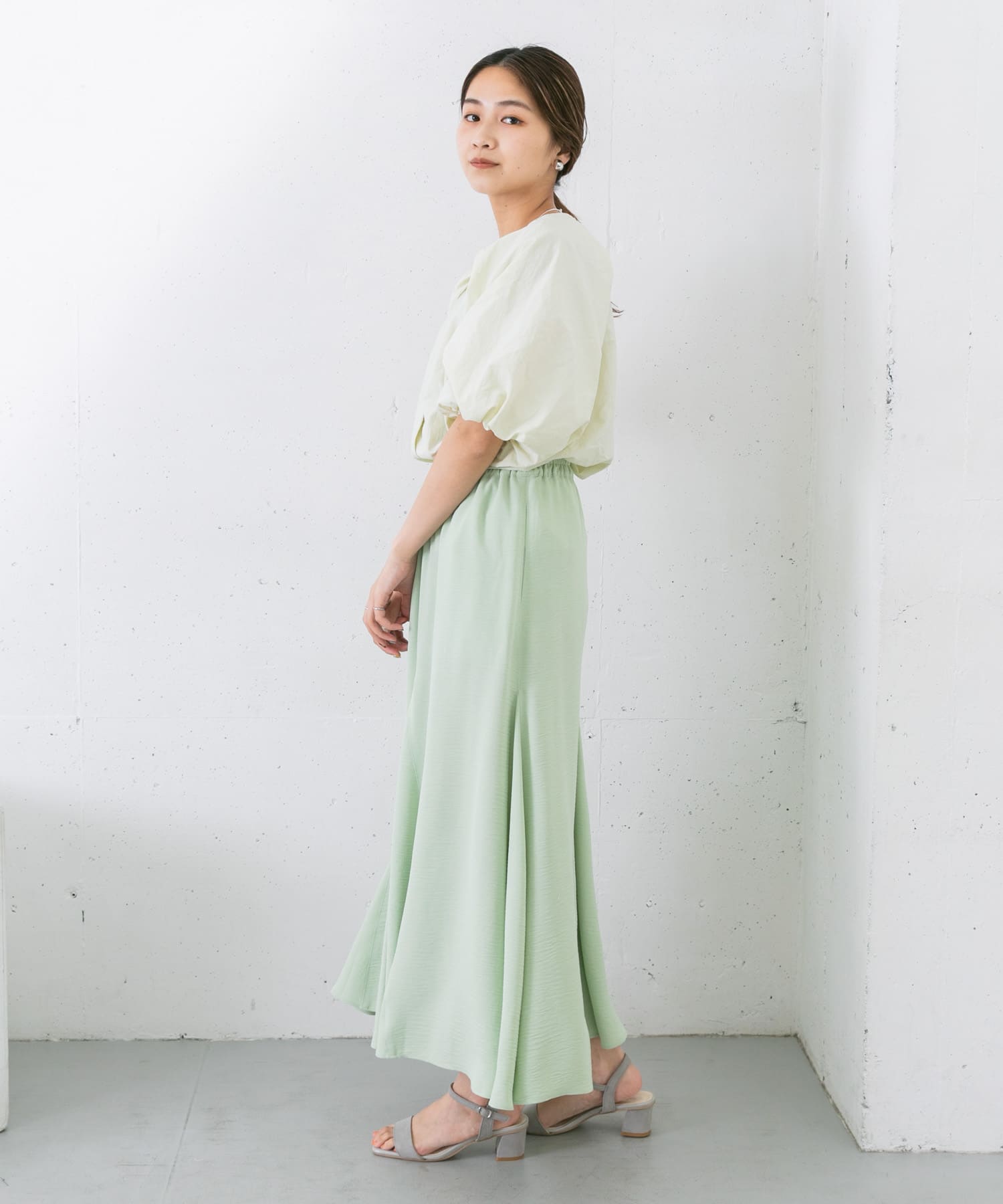 身長：165cm サイズ：one