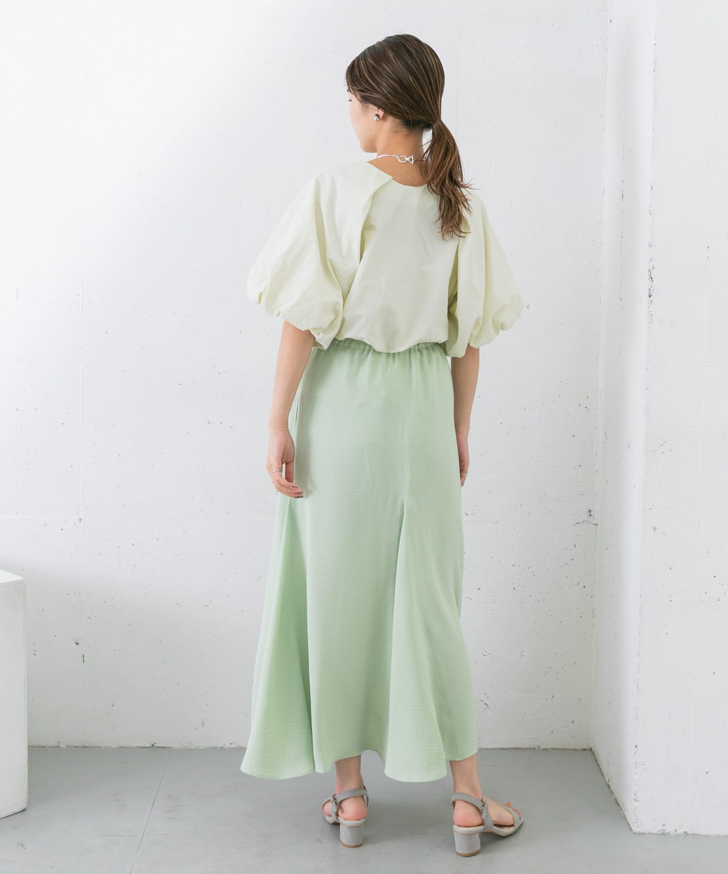 身長：165cm サイズ：one