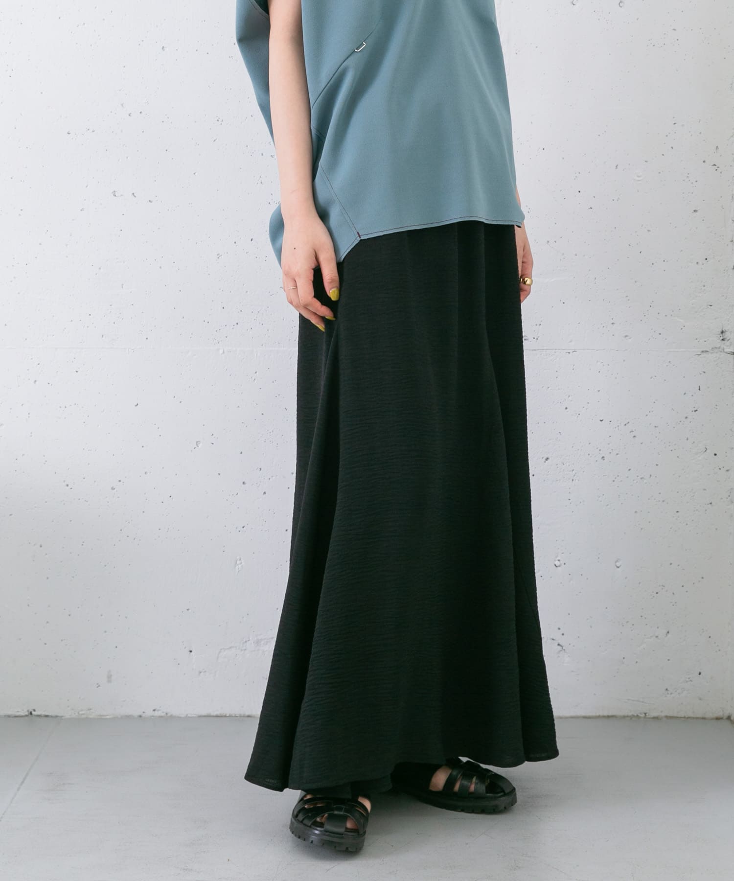 身長：160cm サイズ：one