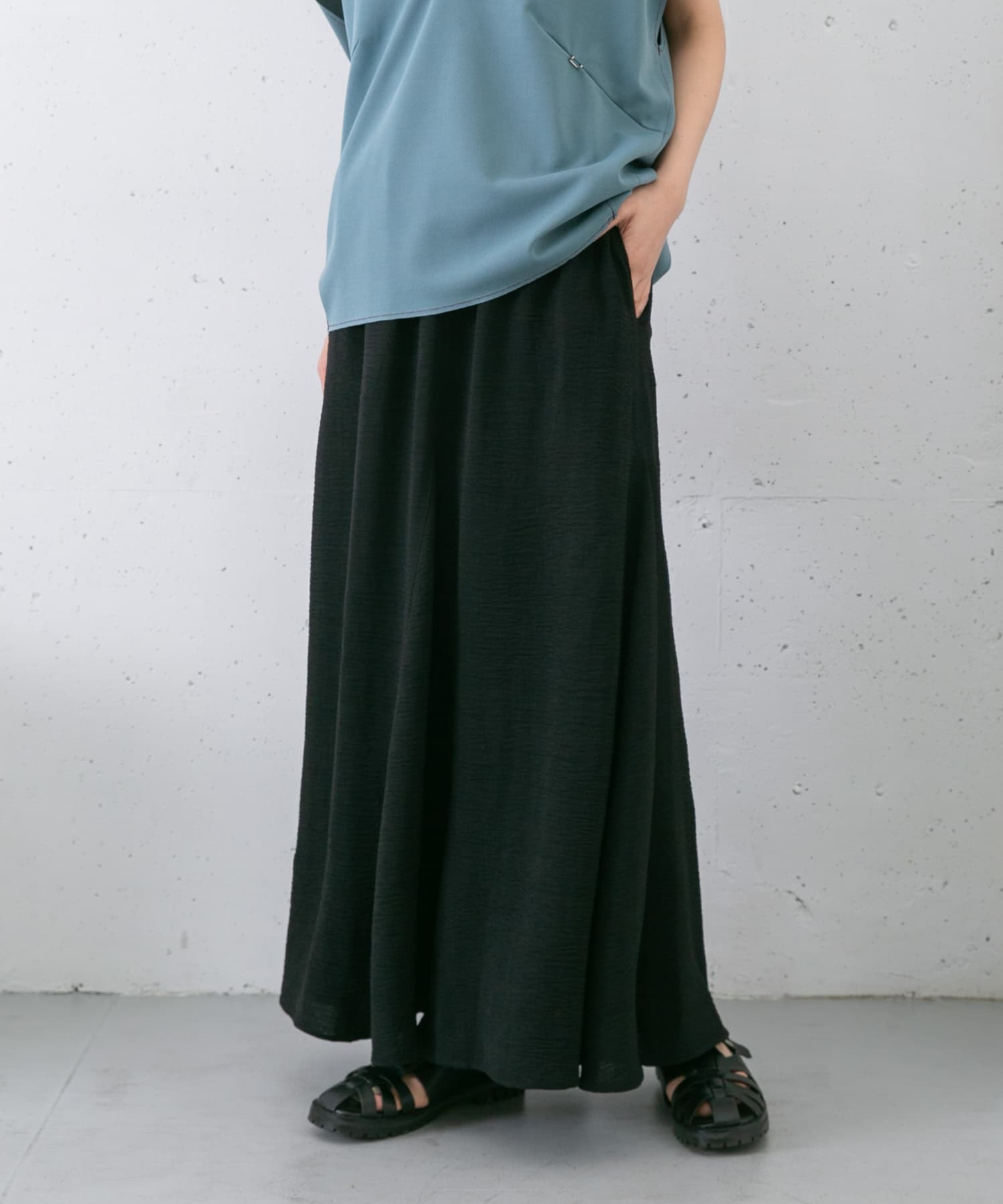 身長：160cm サイズ：one