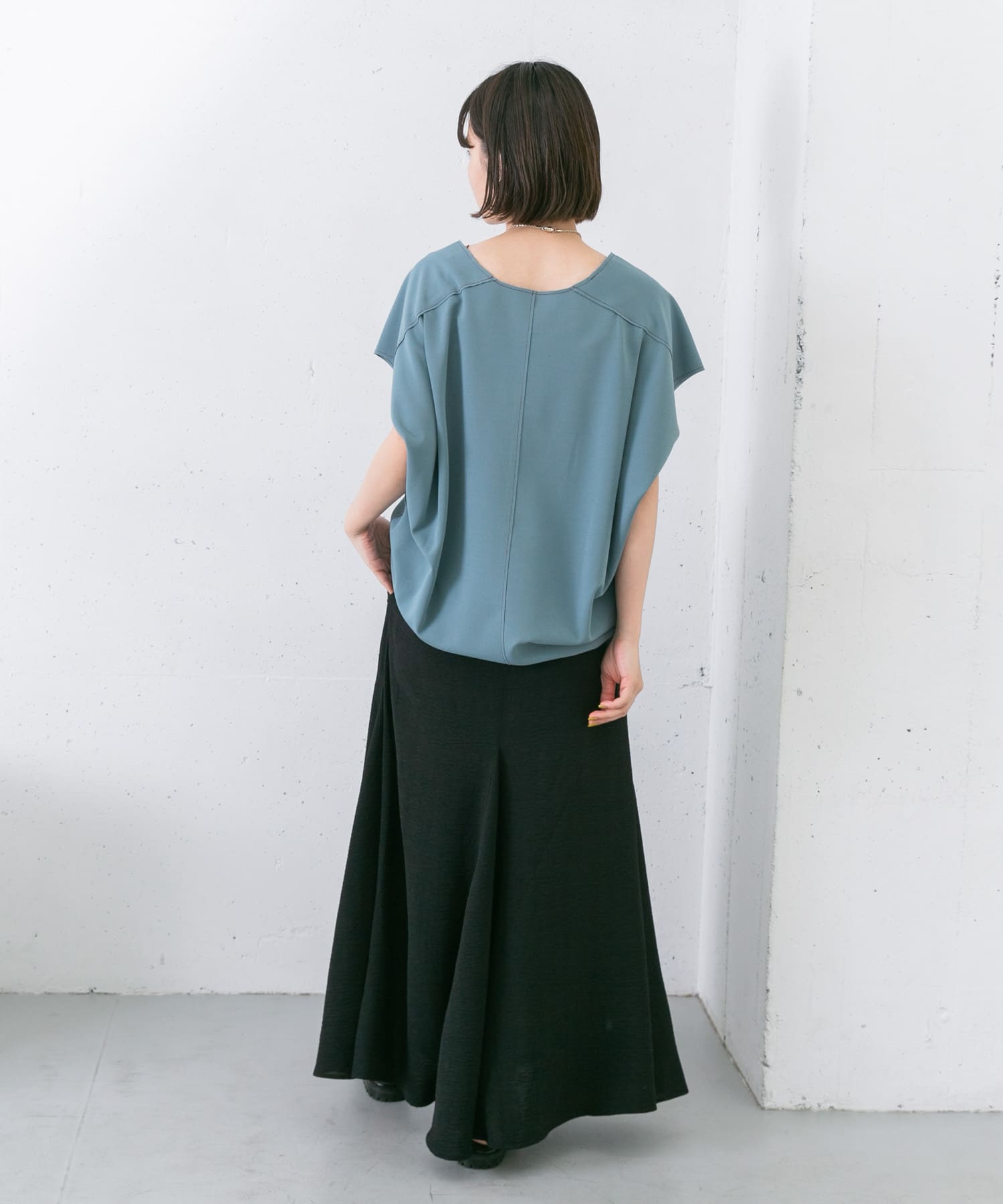 身長：160cm サイズ：one