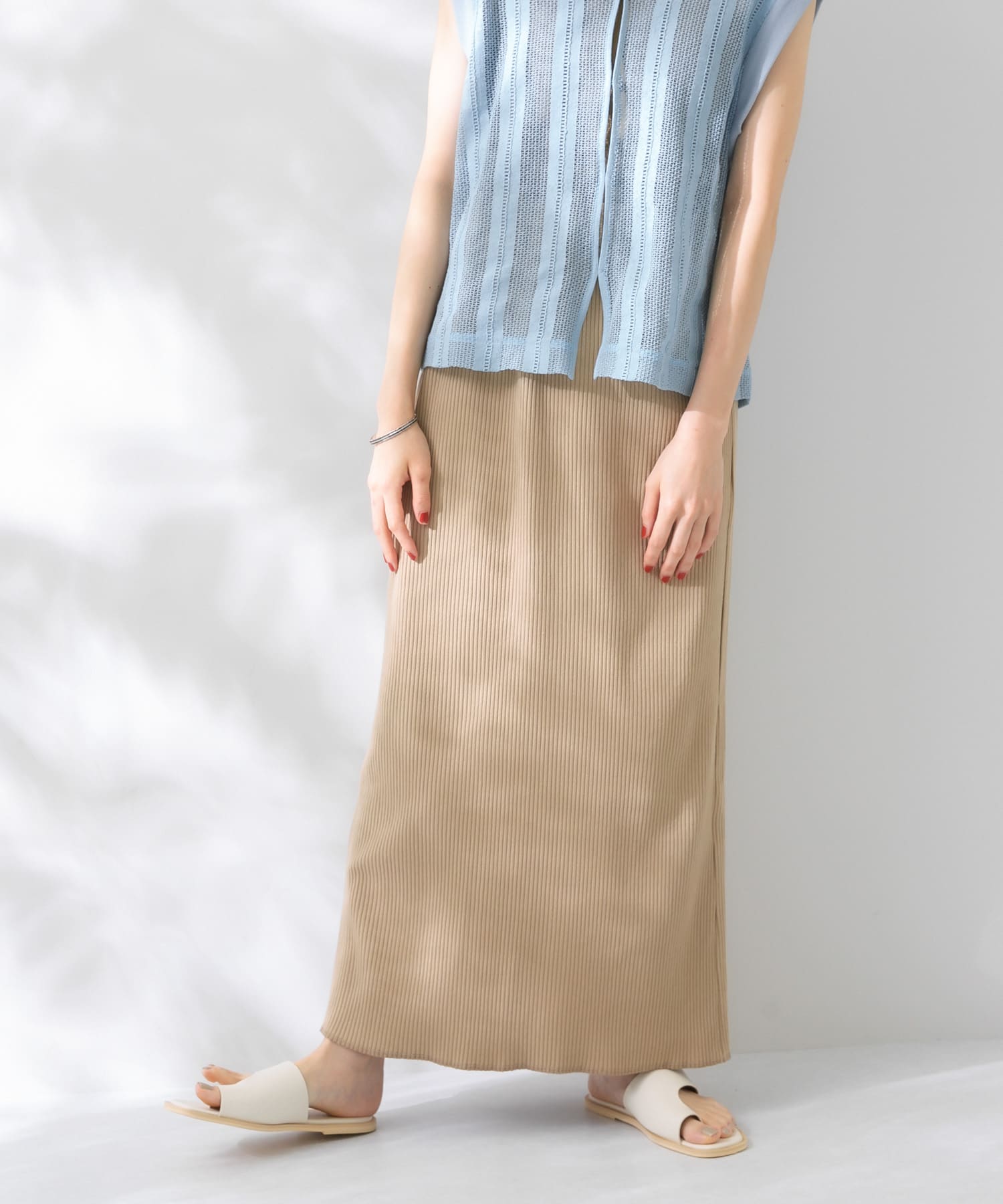 身長：159cm サイズ：one