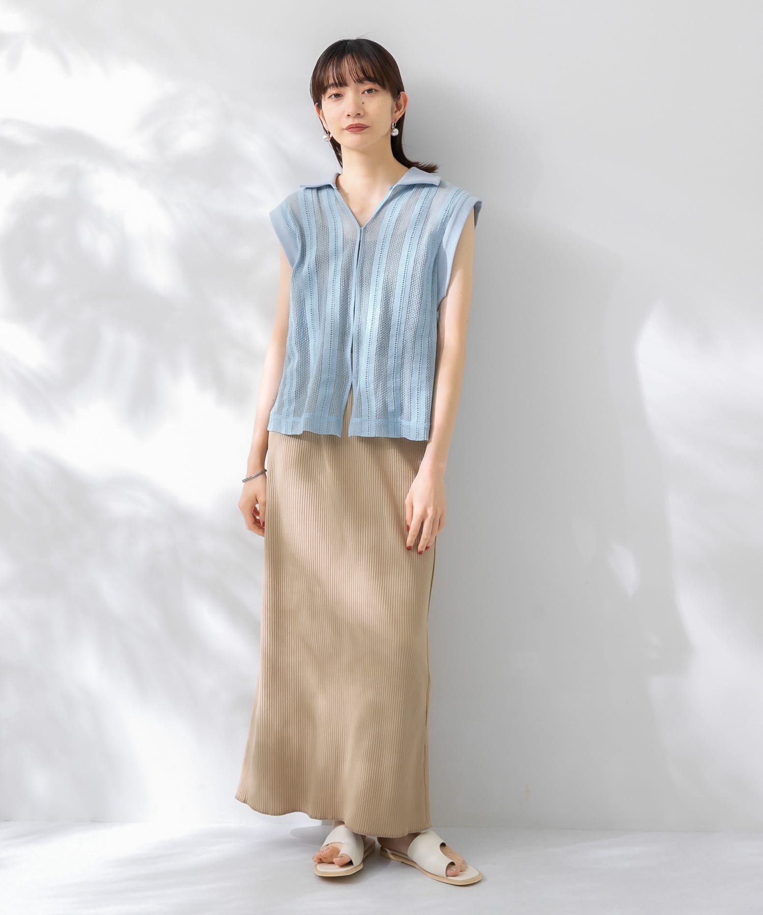 身長：159cm サイズ：one