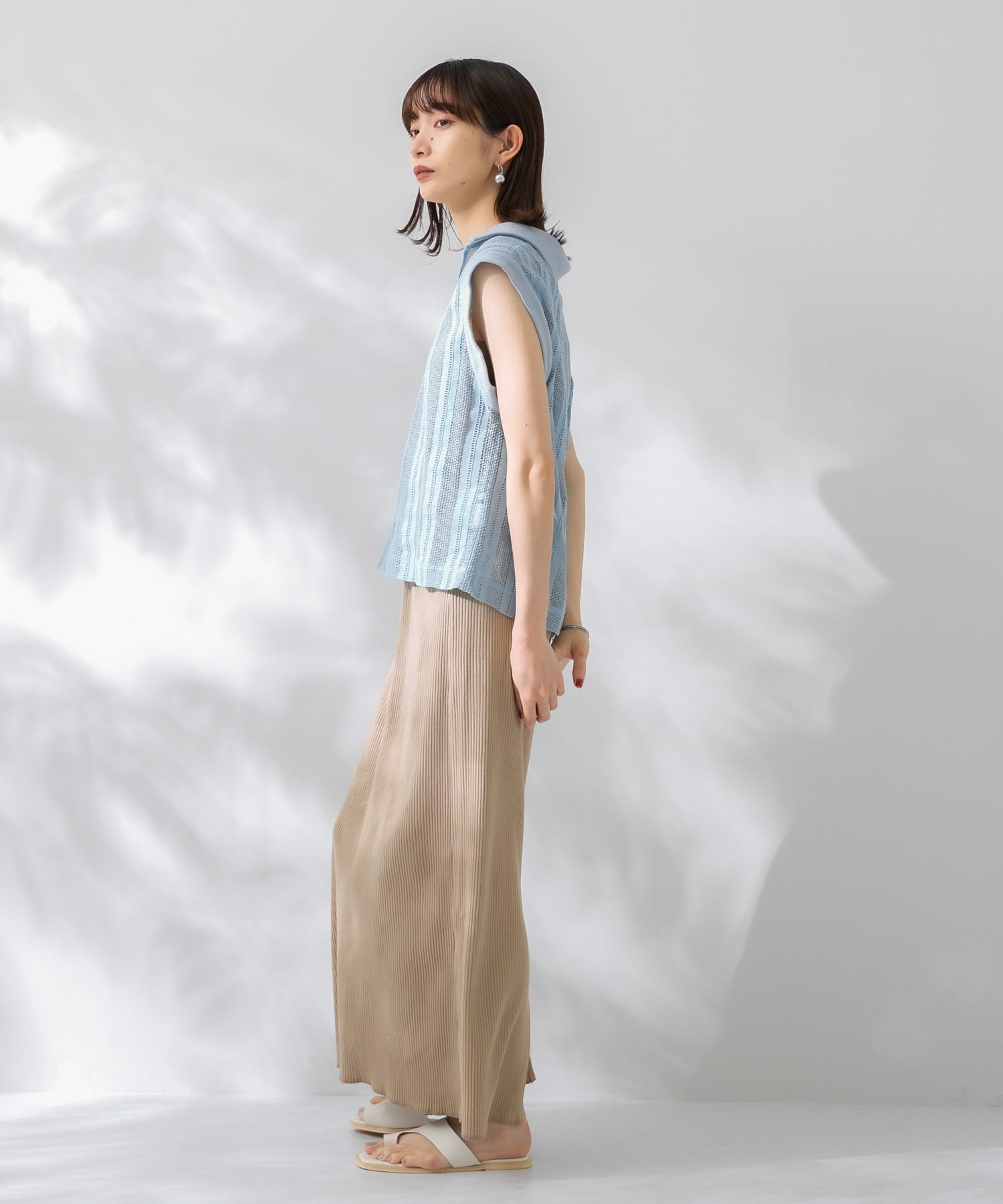 身長：159cm サイズ：one