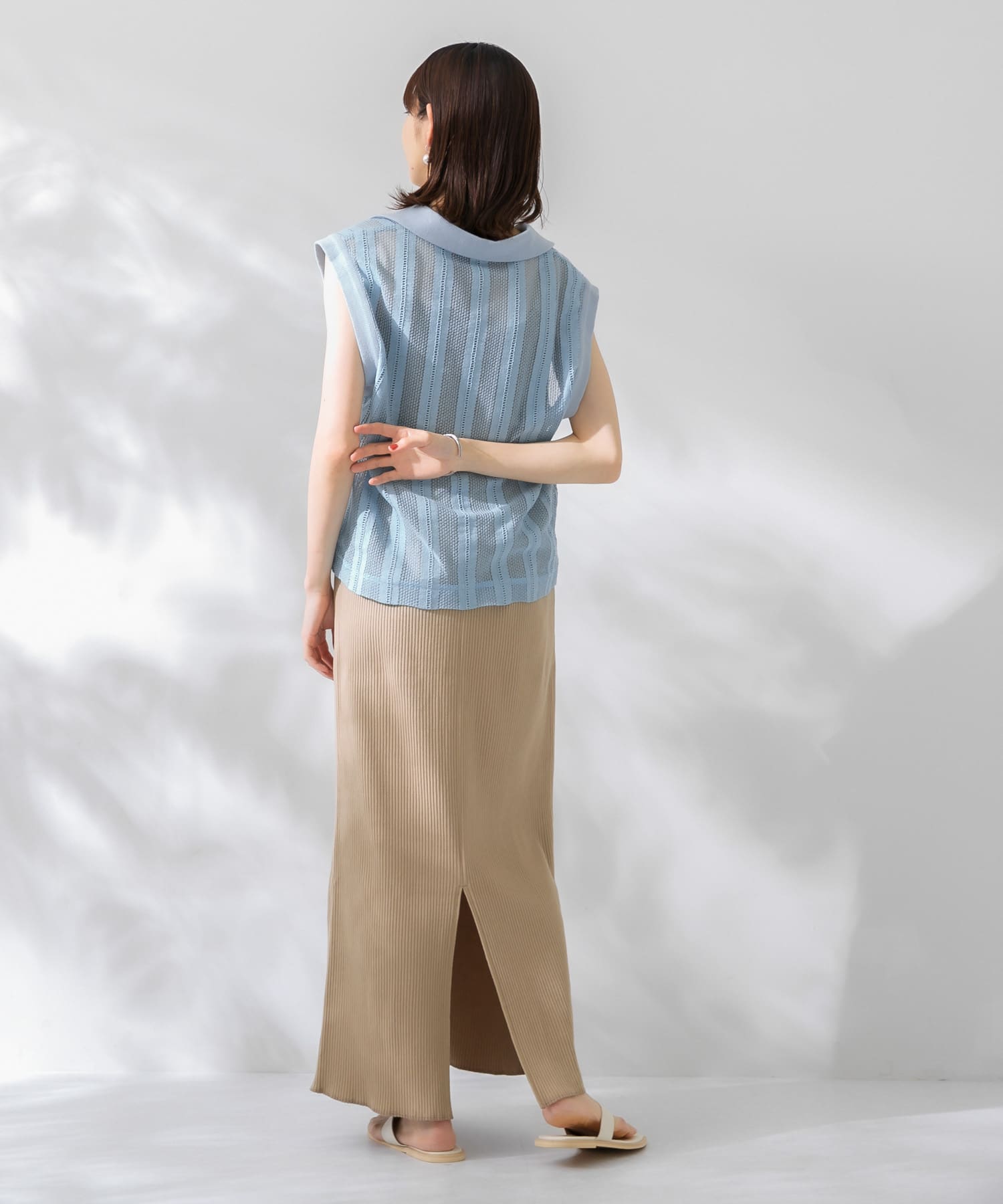 身長：159cm サイズ：one