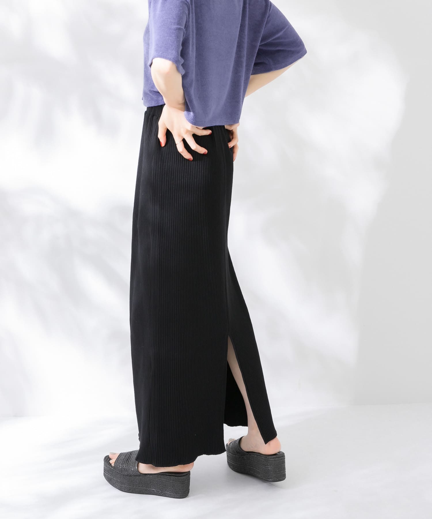 身長：159cm サイズ：one