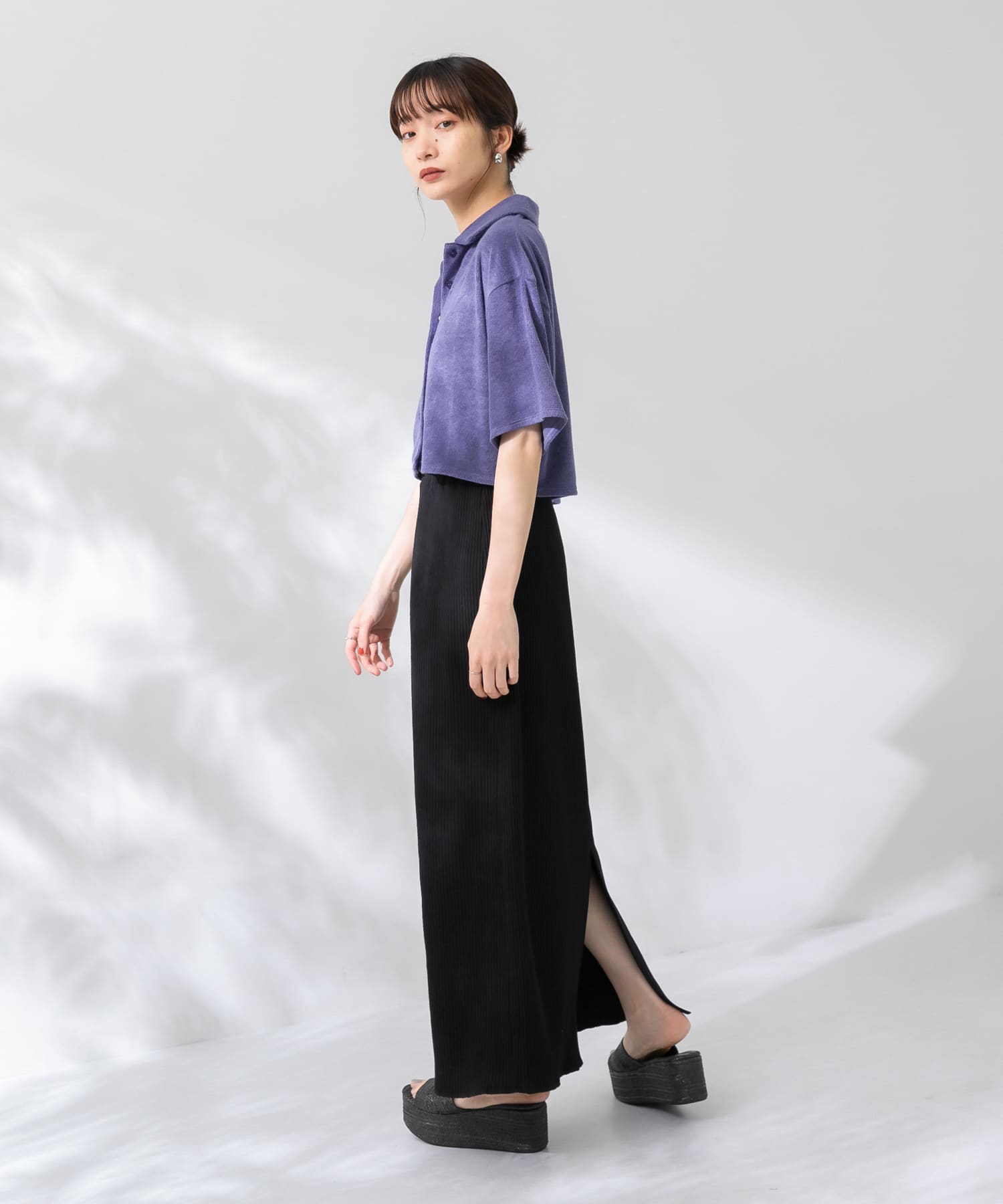 身長：159cm サイズ：one