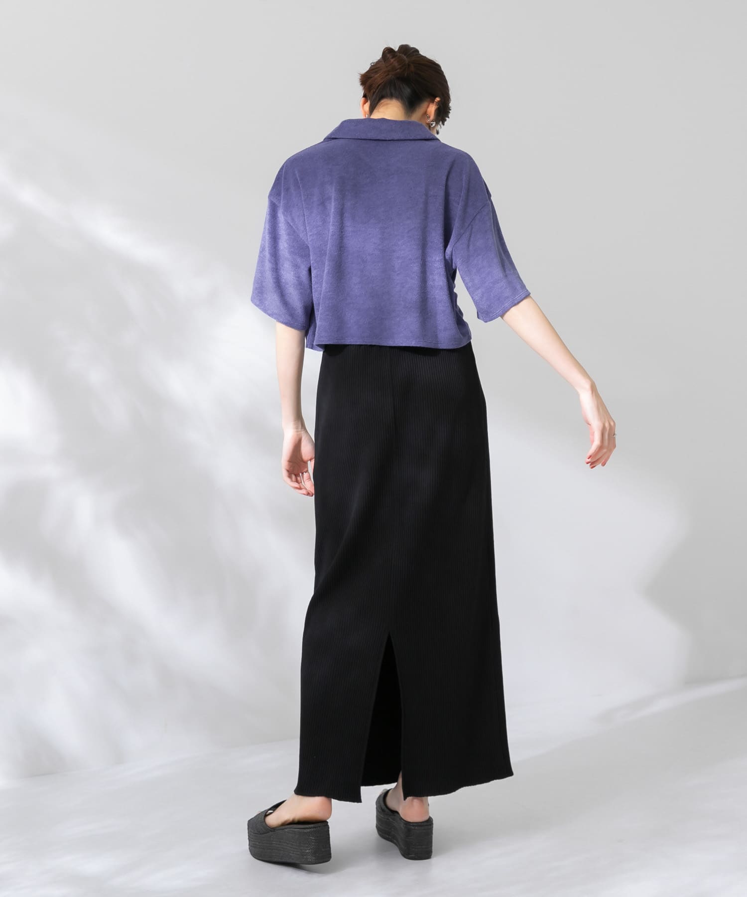 身長：159cm サイズ：one