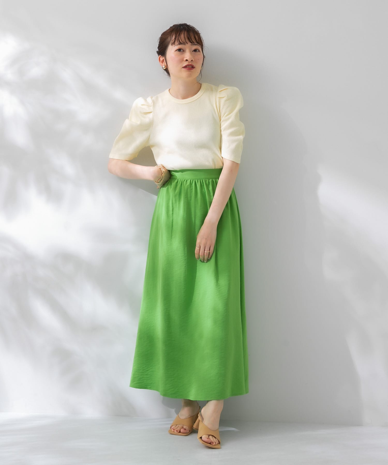 身長：155cm サイズ：one
