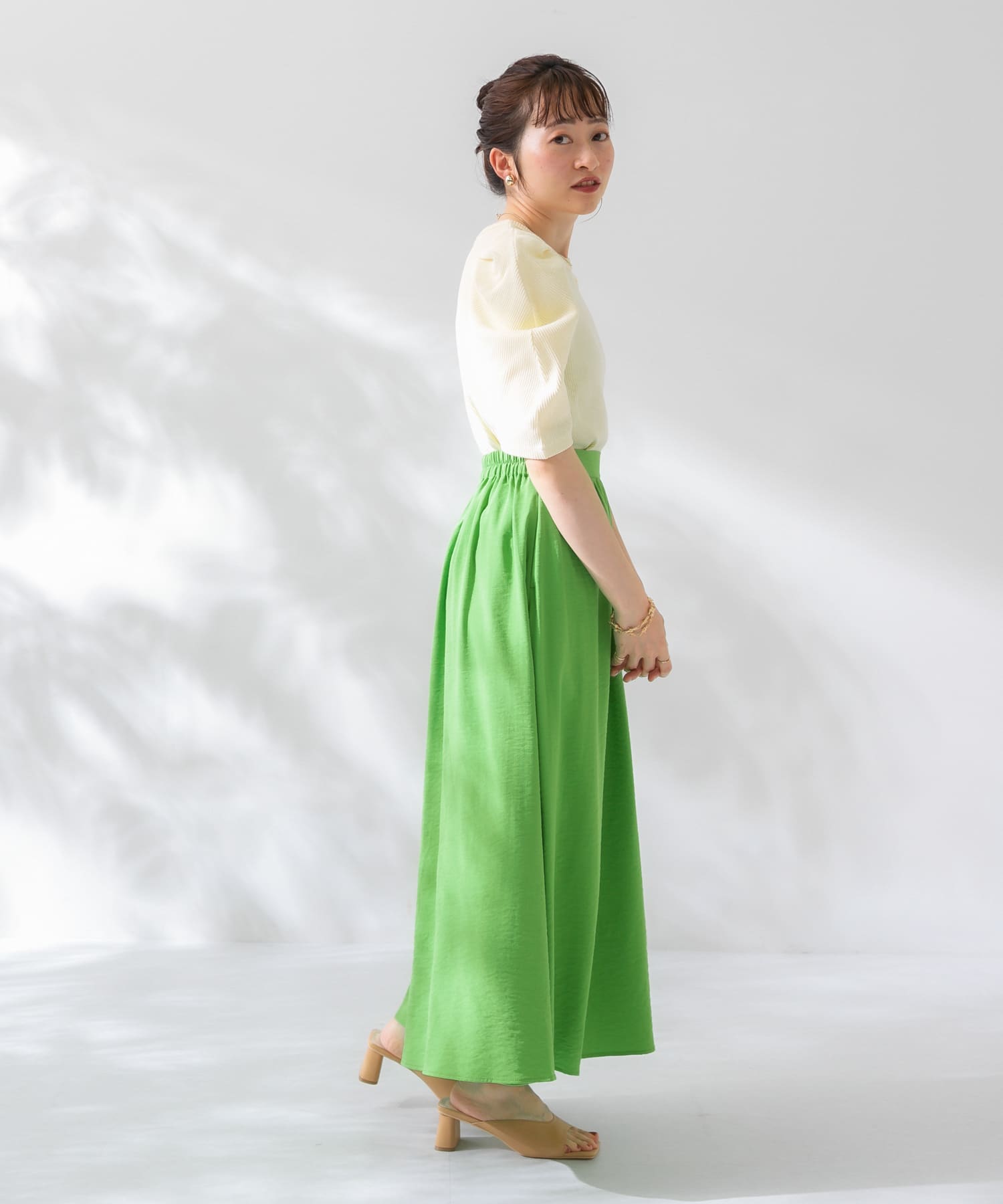 身長：155cm サイズ：one