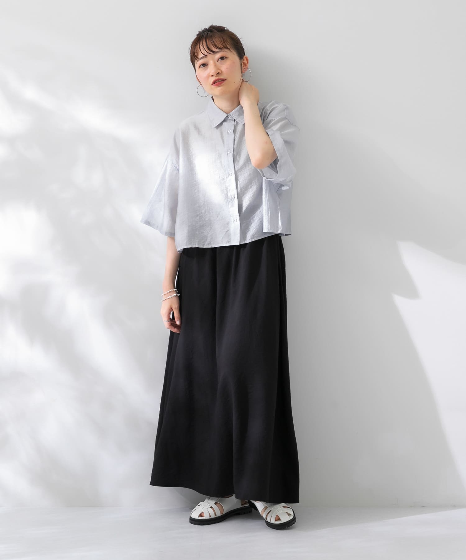 身長：155cm サイズ：one