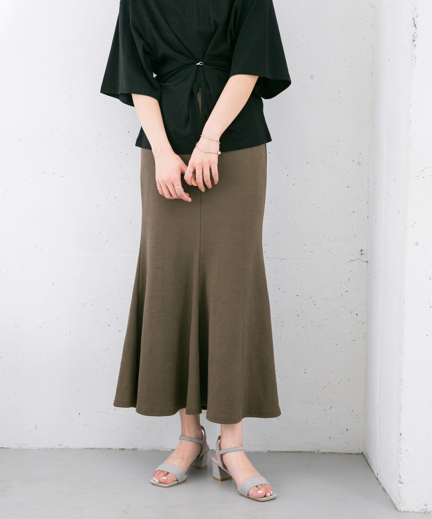 身長：165cm サイズ：one