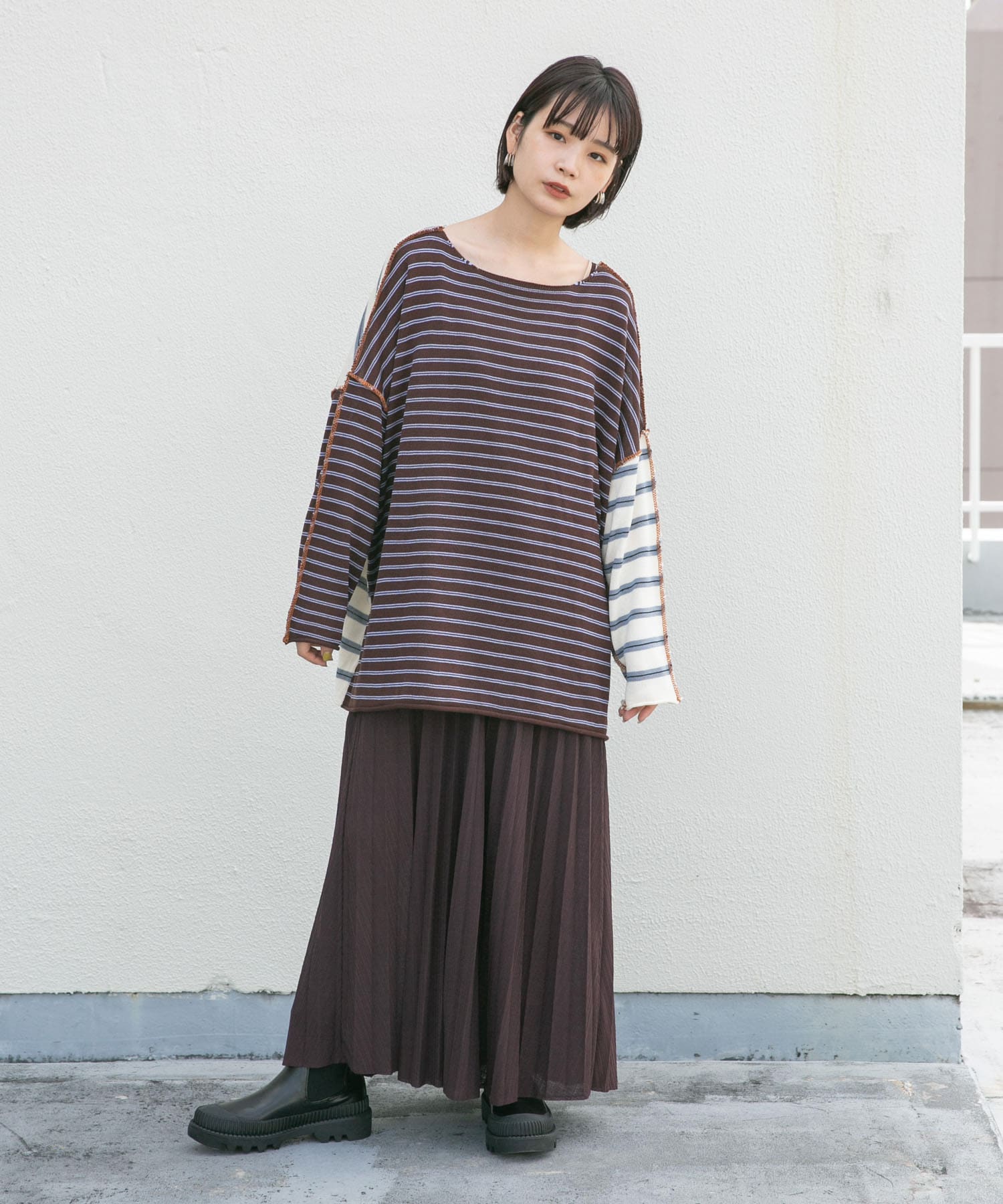 身長：160cm サイズ：one