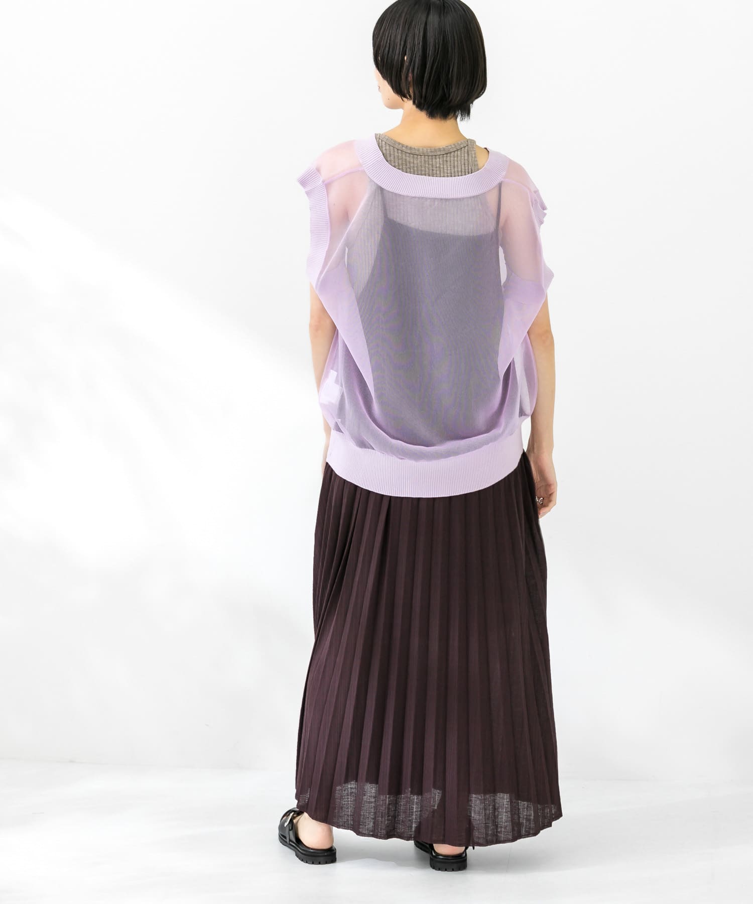 身長：159cm サイズ：one