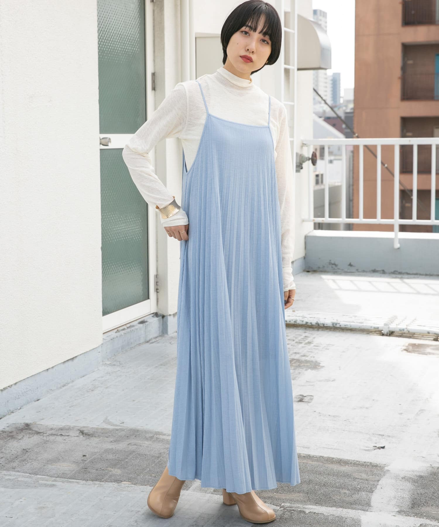 身長：160cm サイズ：one