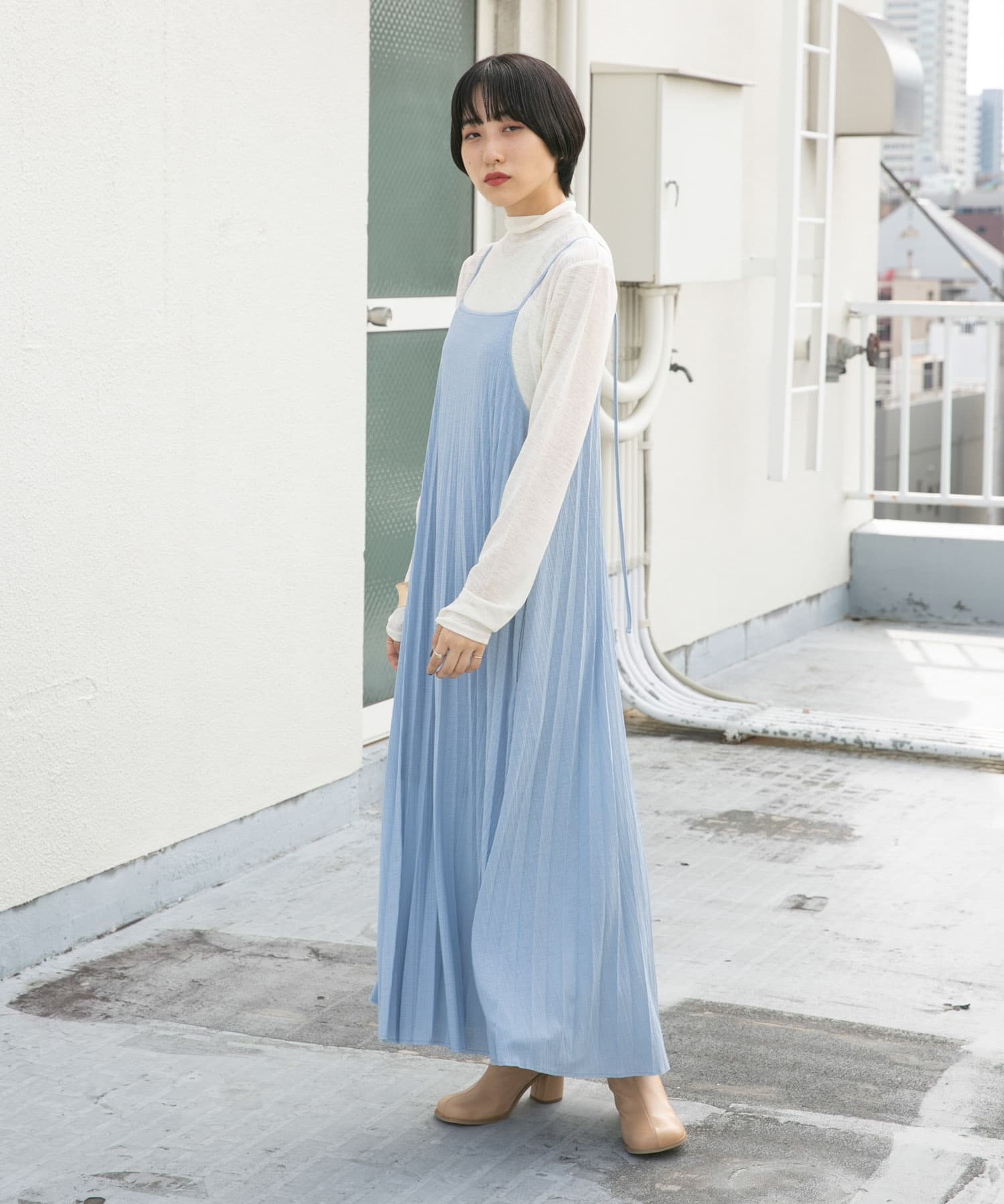 身長：160cm サイズ：one