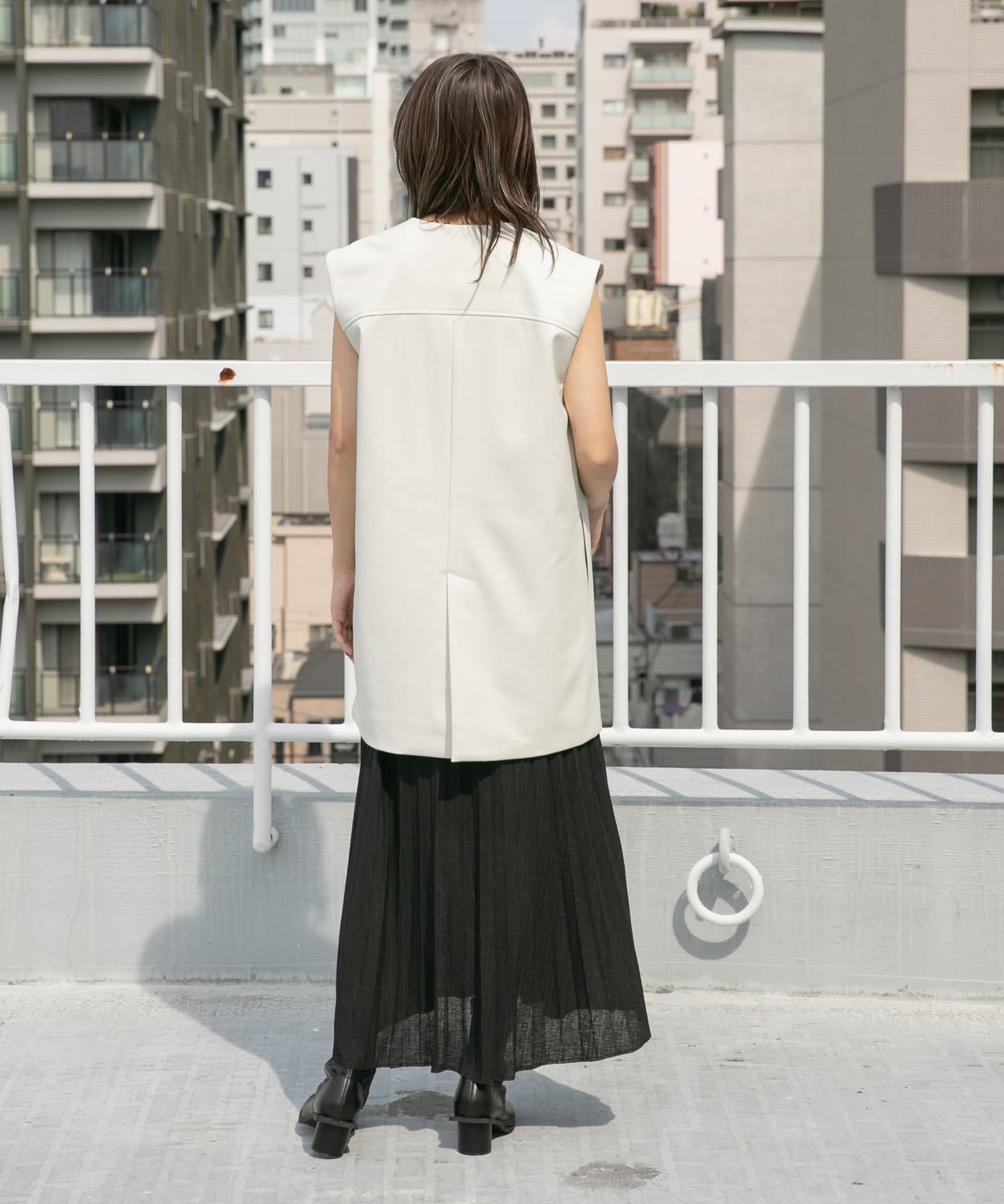 身長：165cm サイズ：one