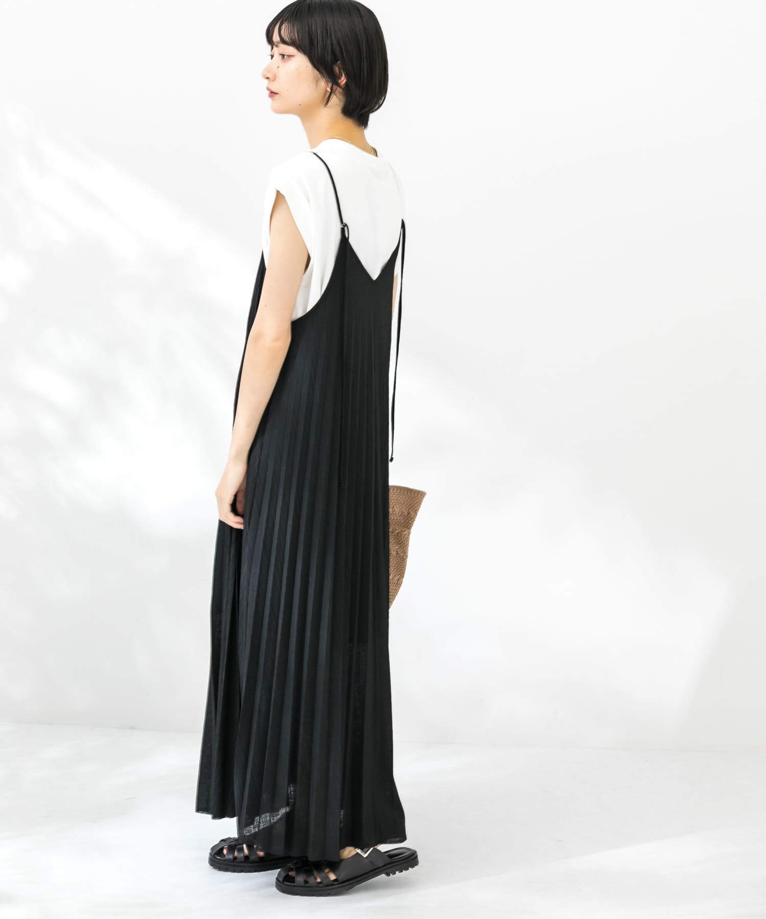 身長：159cm サイズ：one