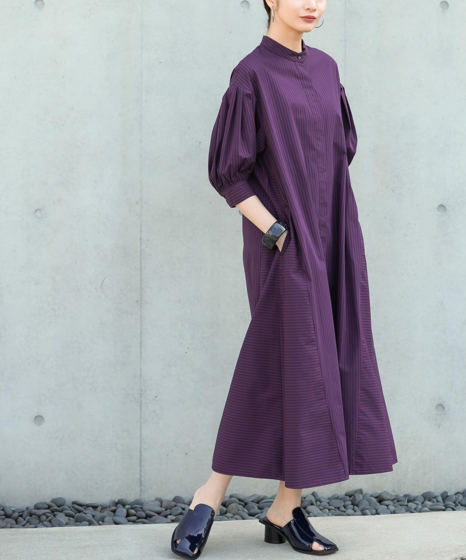 身長：159cm サイズ：one