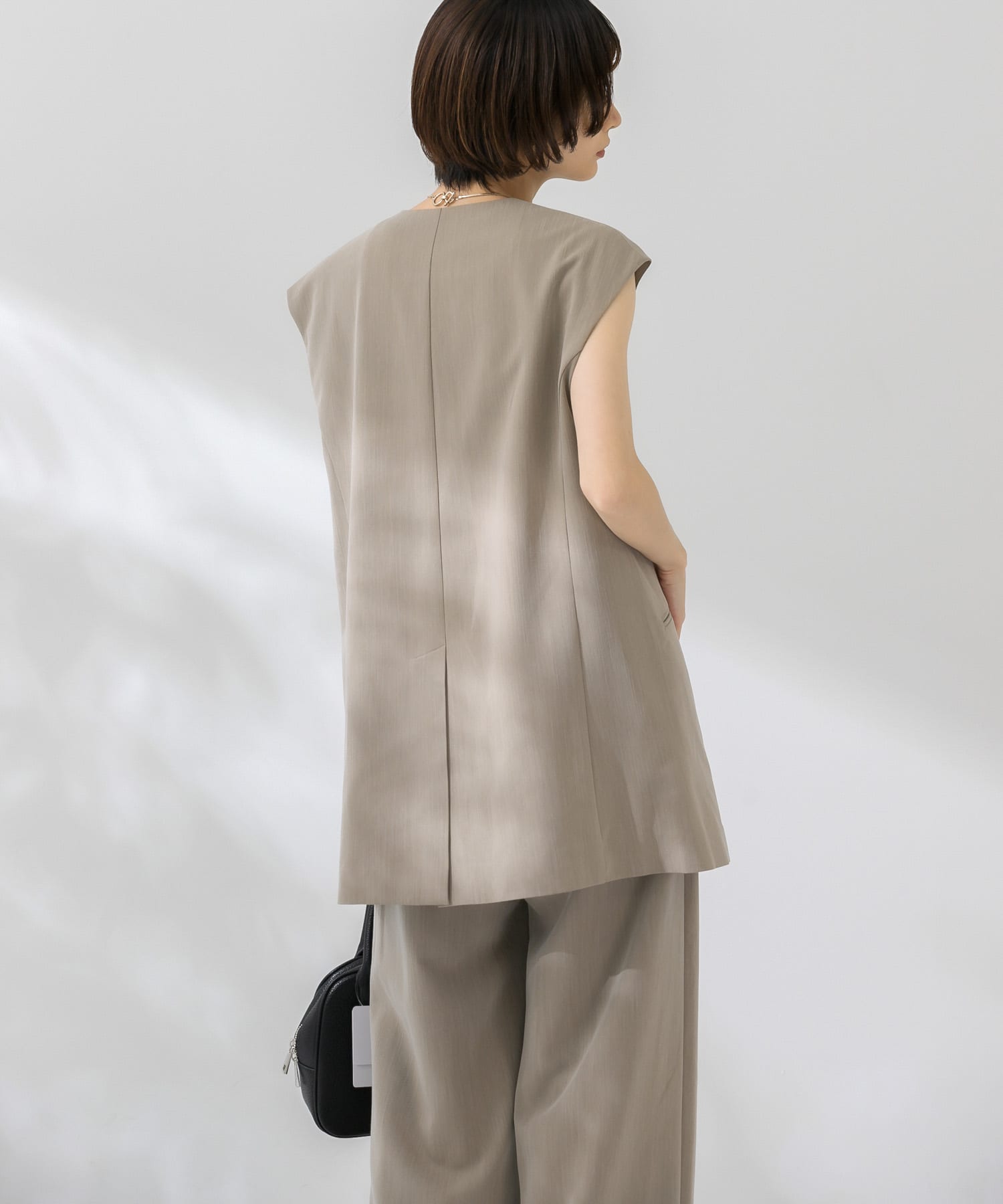 身長：159cm サイズ：one