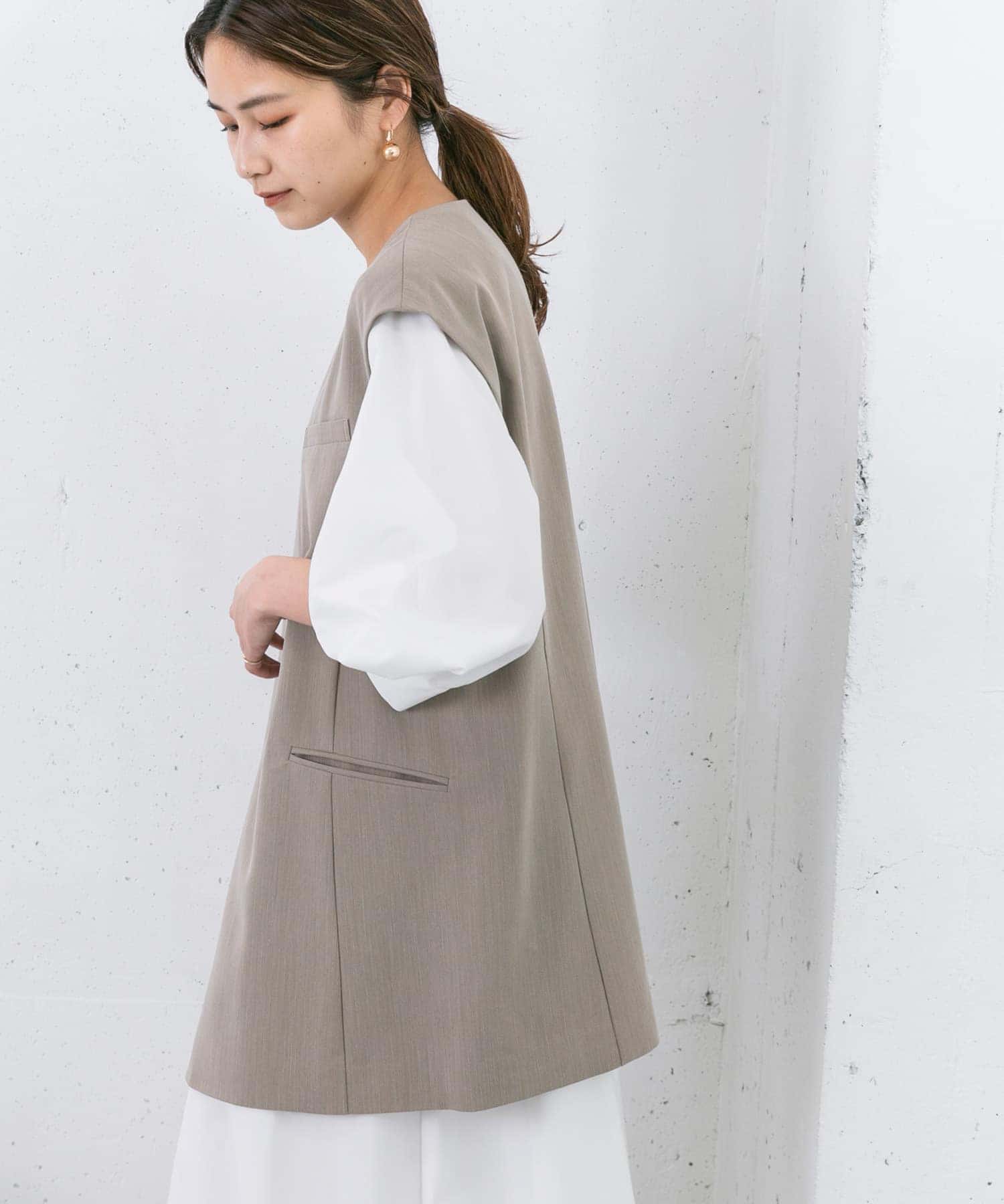 身長：165cm サイズ：one