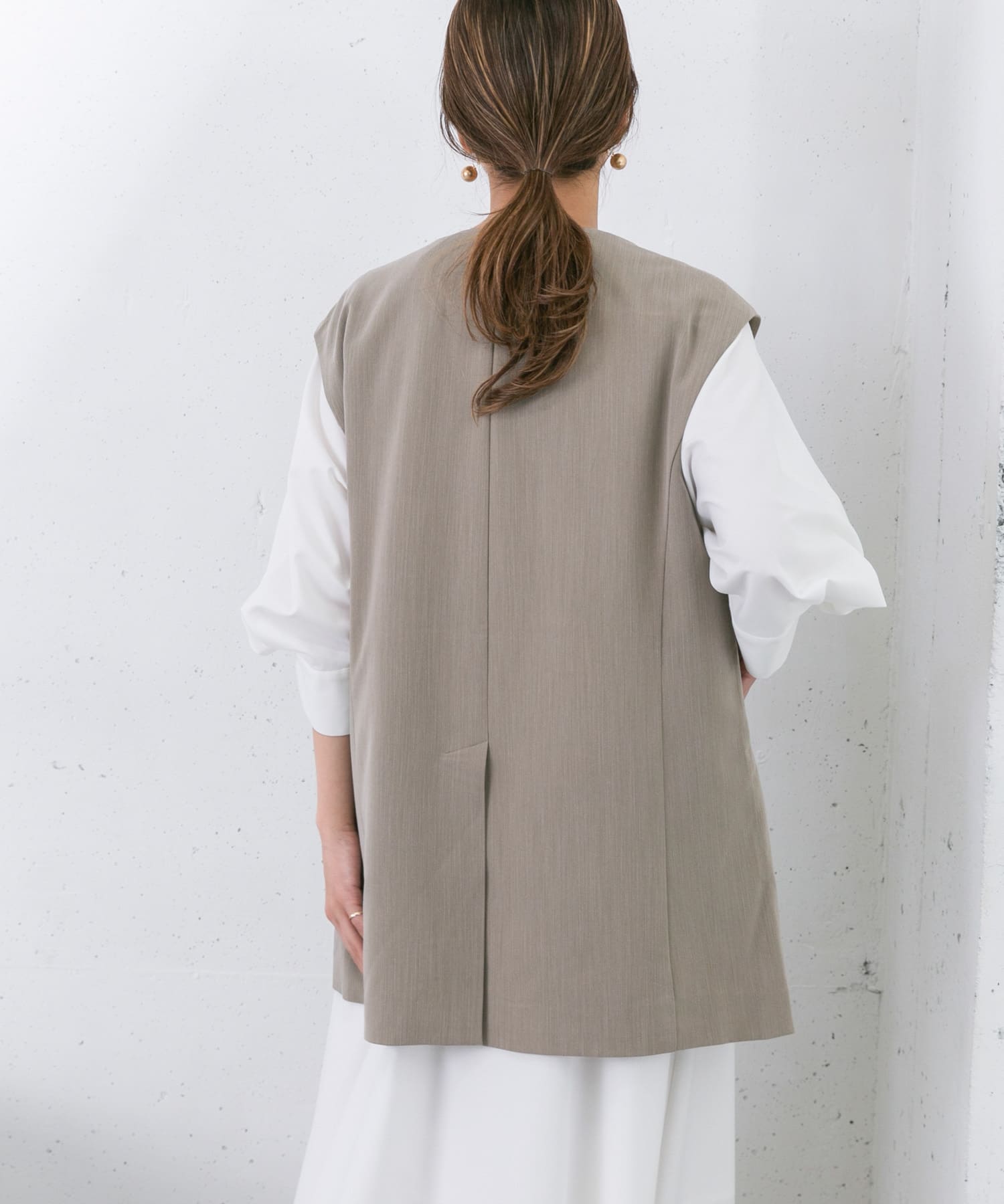 身長：165cm サイズ：one