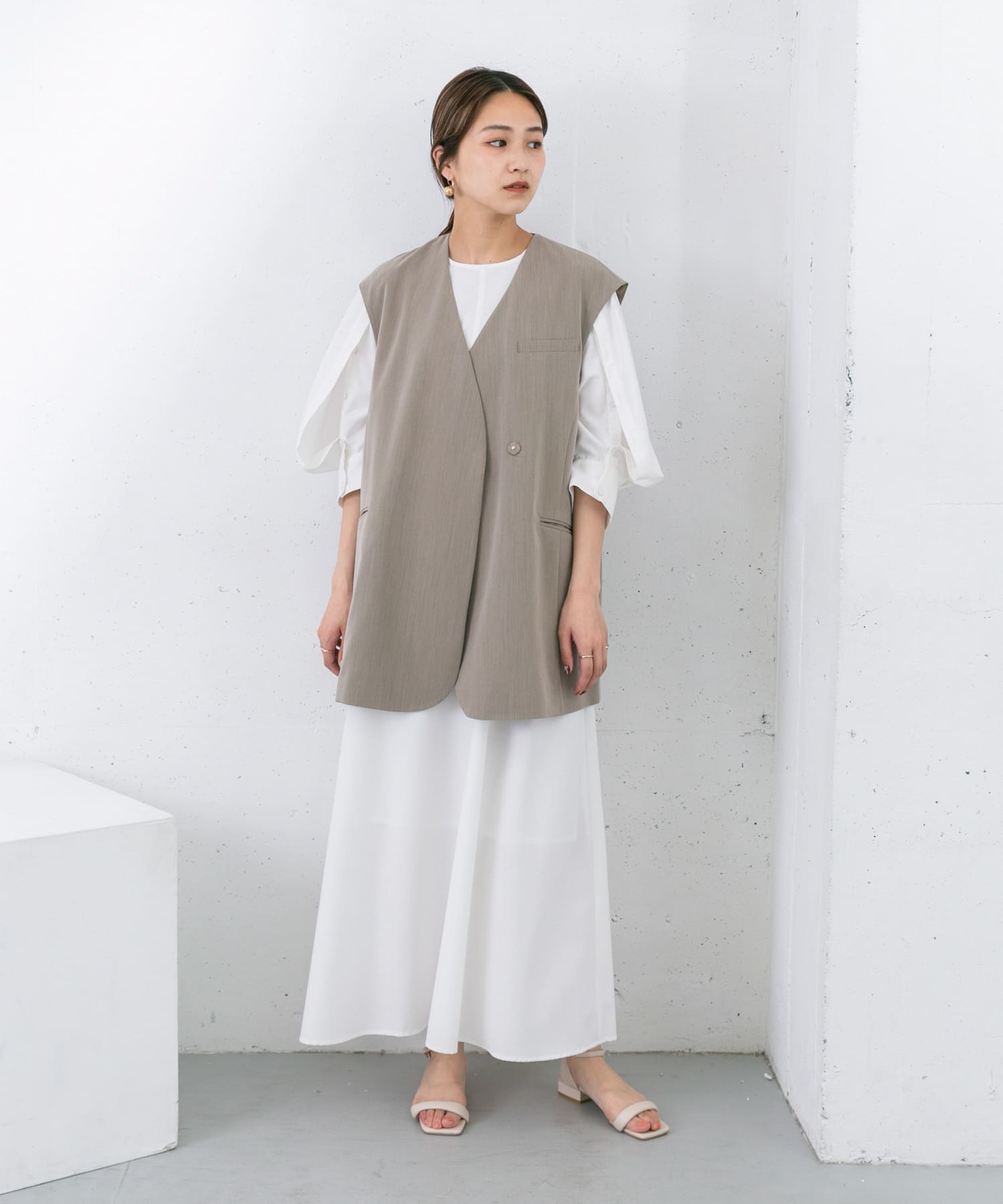 身長：165cm サイズ：one