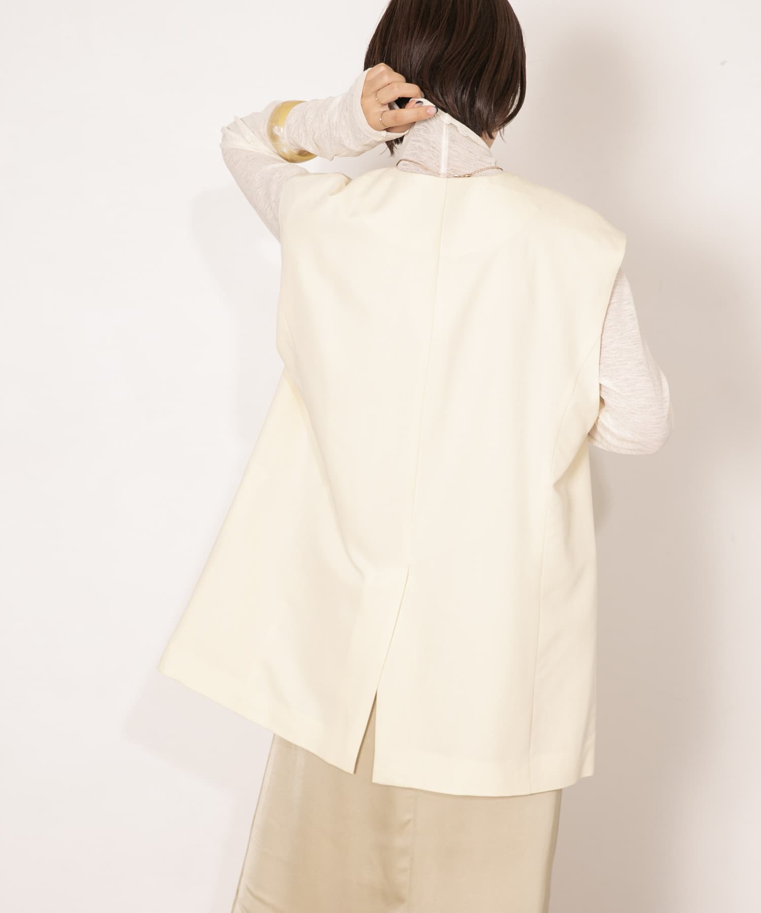 身長：159cm サイズ：one