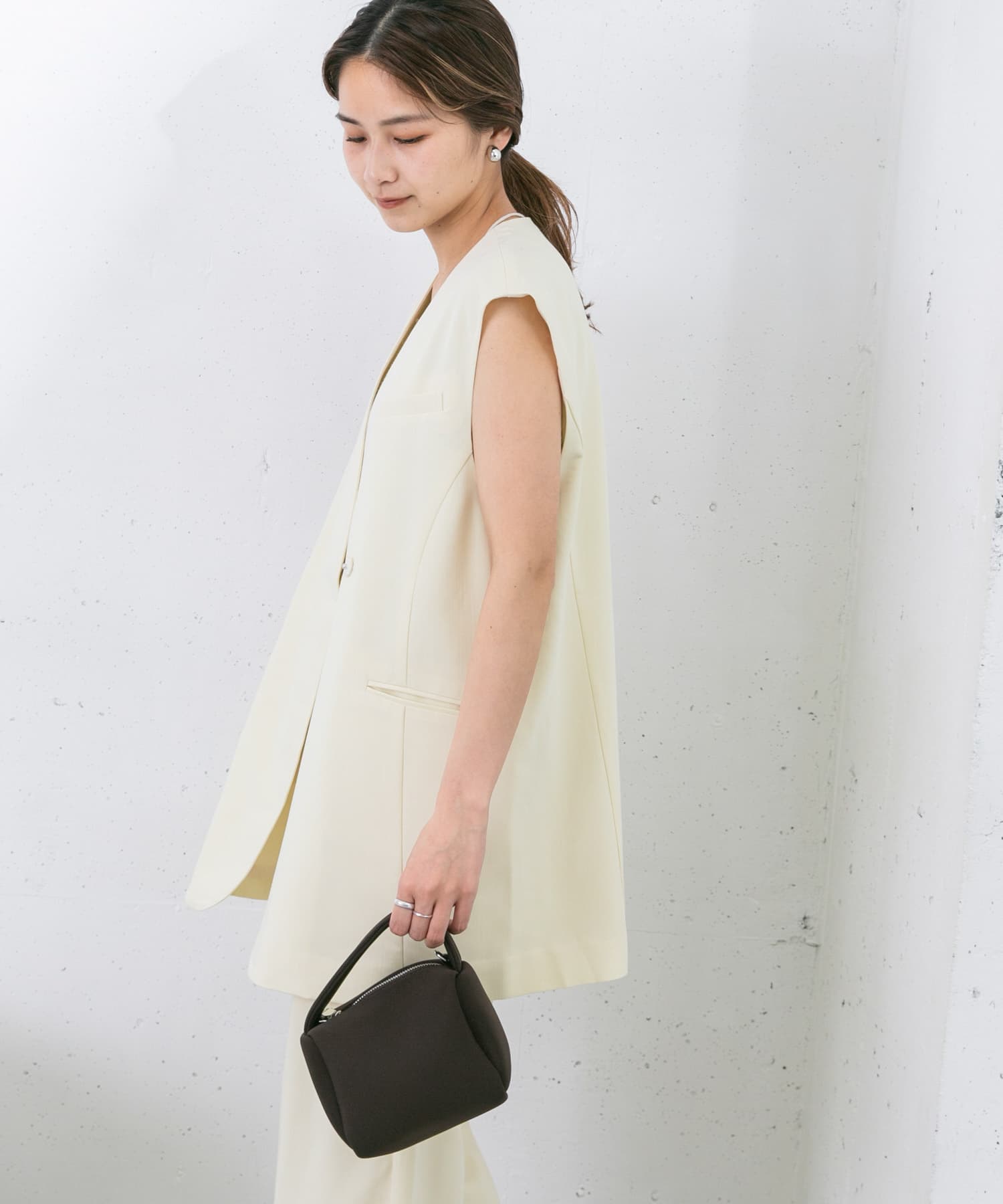 身長：165cm サイズ：one