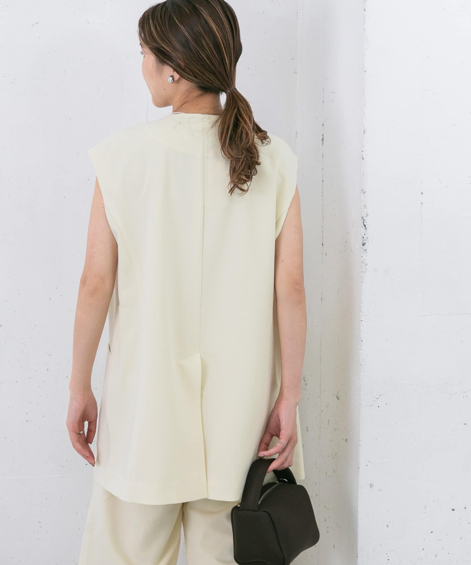 身長：165cm サイズ：one