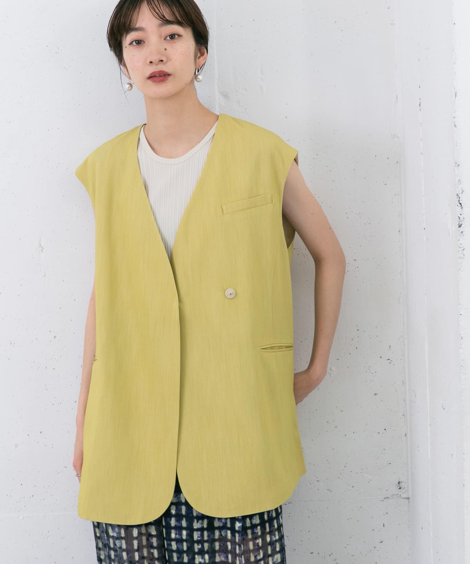 身長：159cm サイズ：one