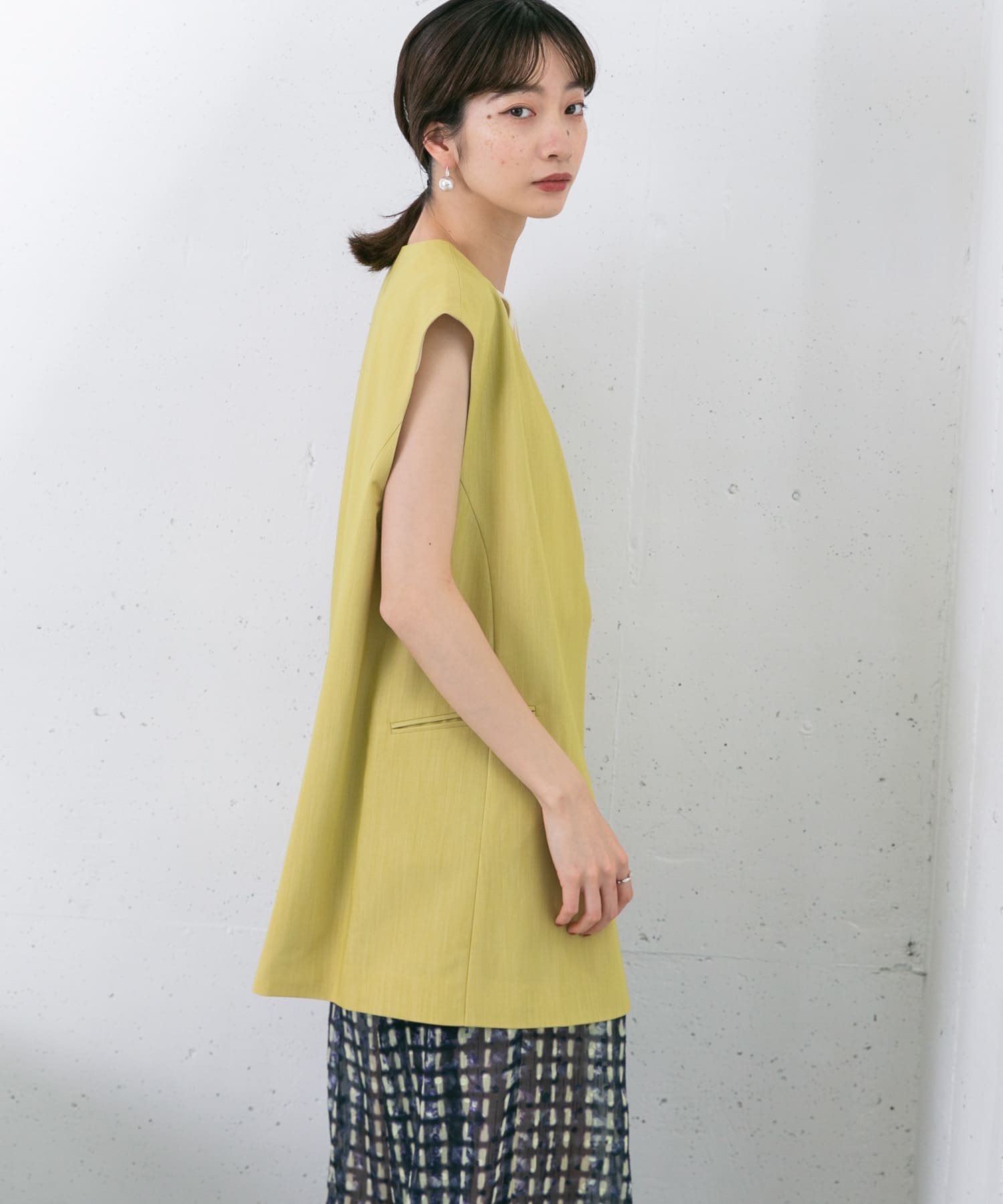 身長：159cm サイズ：one