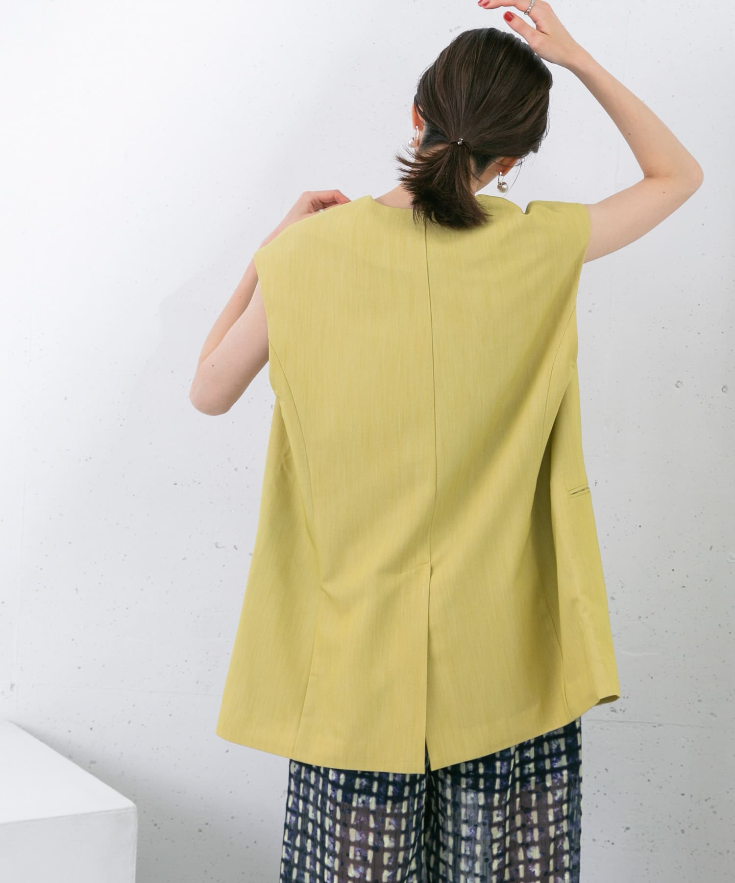 身長：159cm サイズ：one