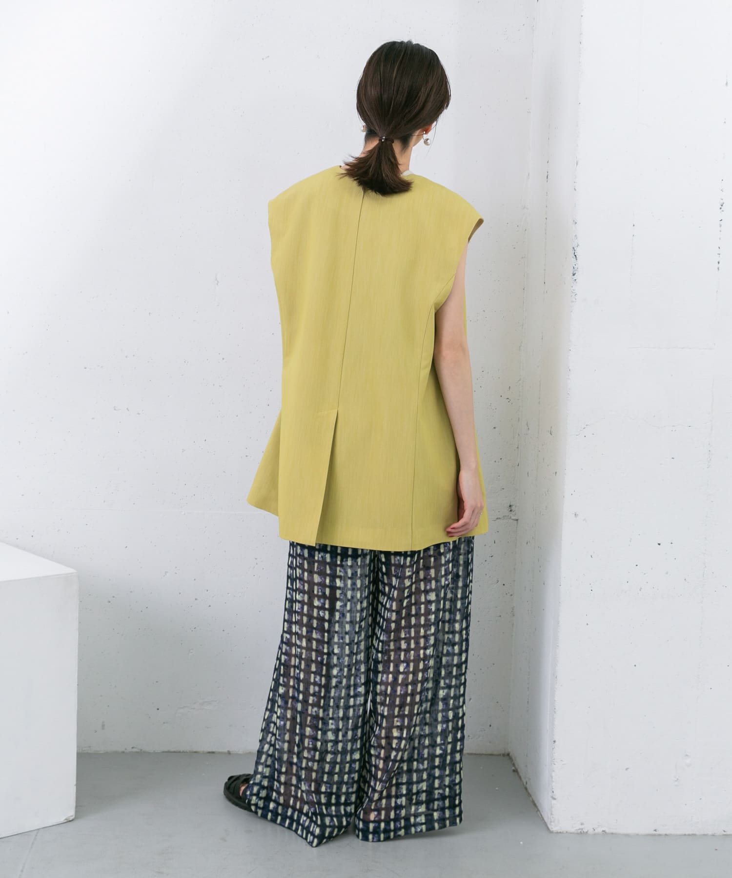 身長：159cm サイズ：one