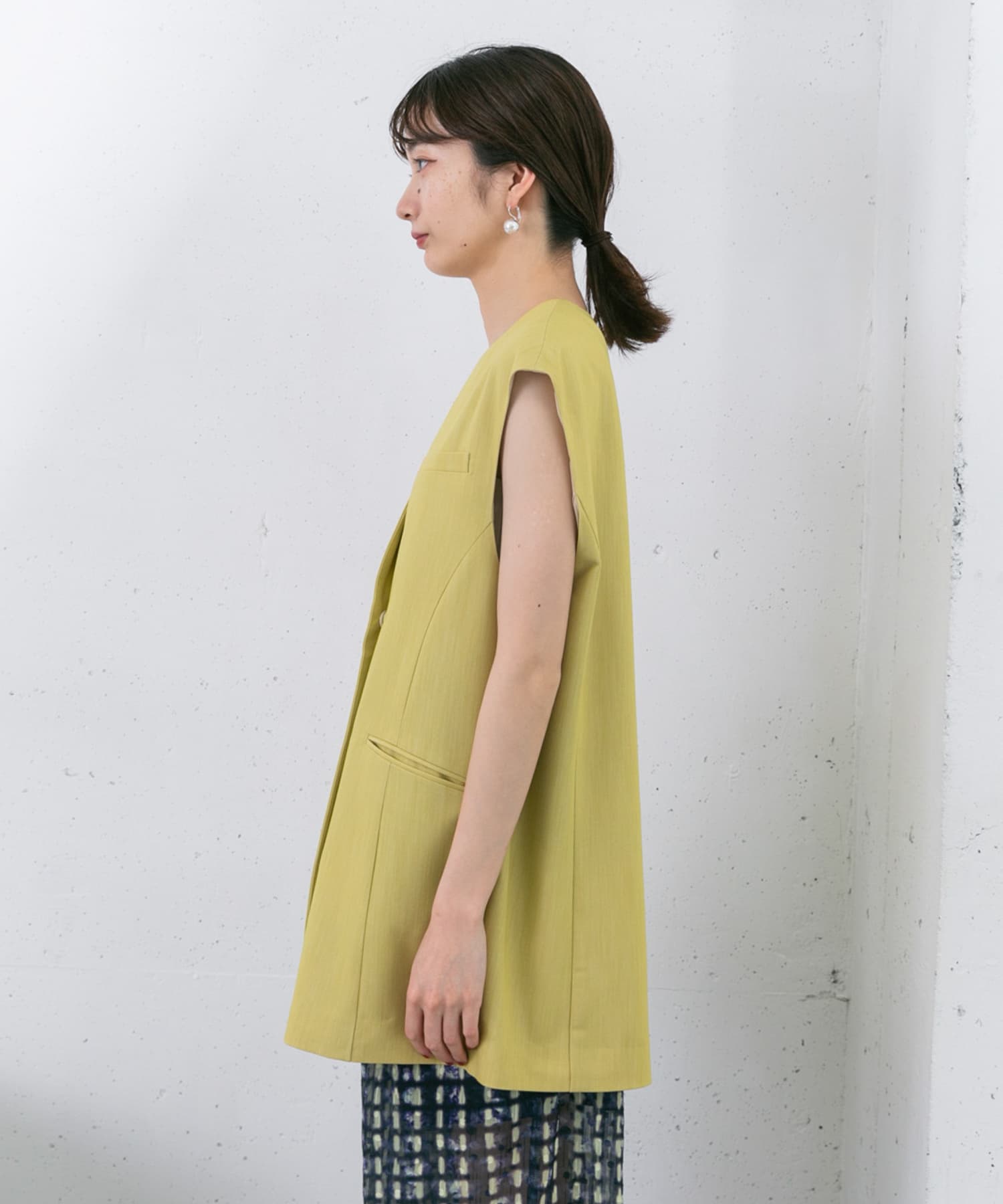 身長：159cm サイズ：one