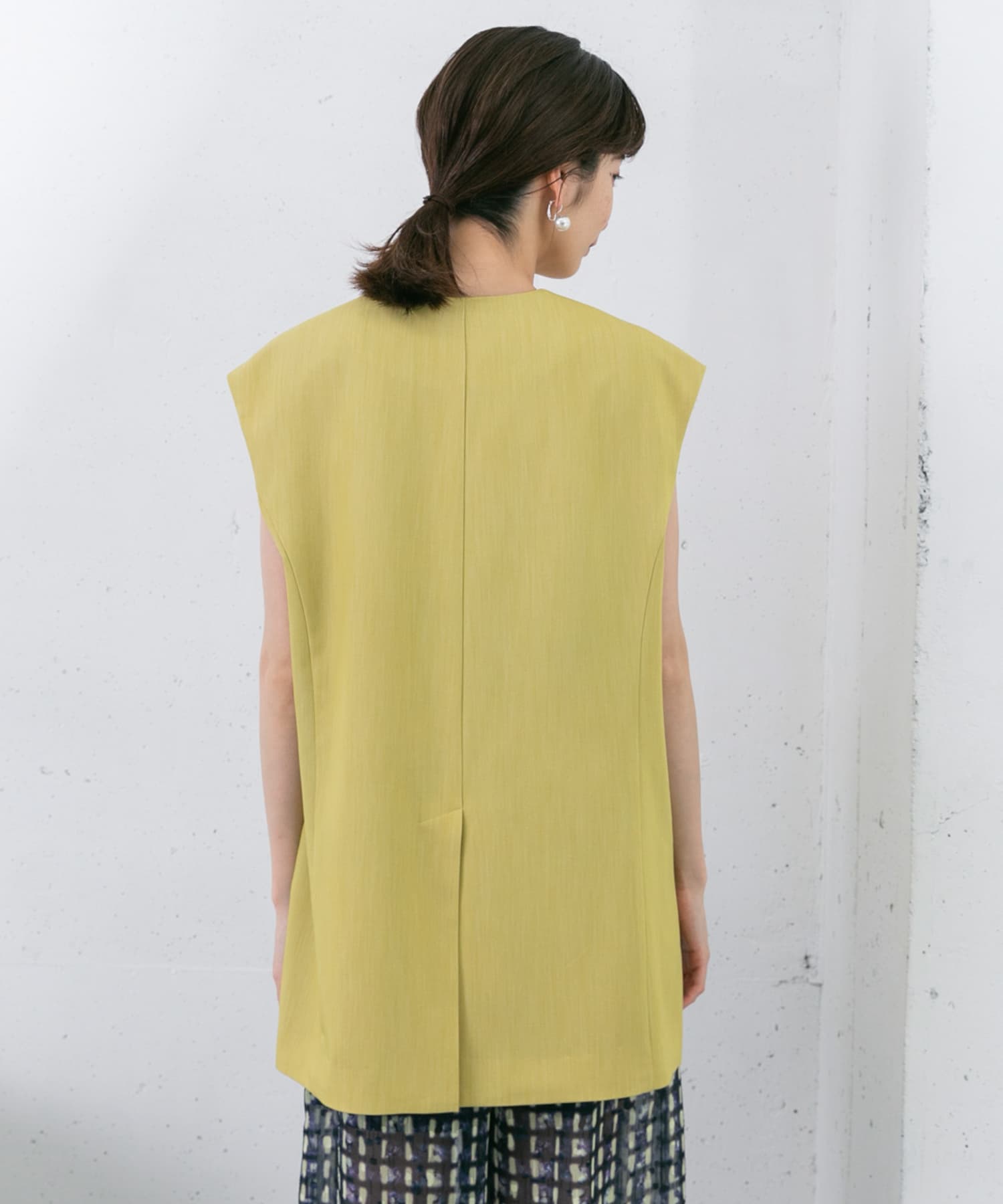 身長：159cm サイズ：one