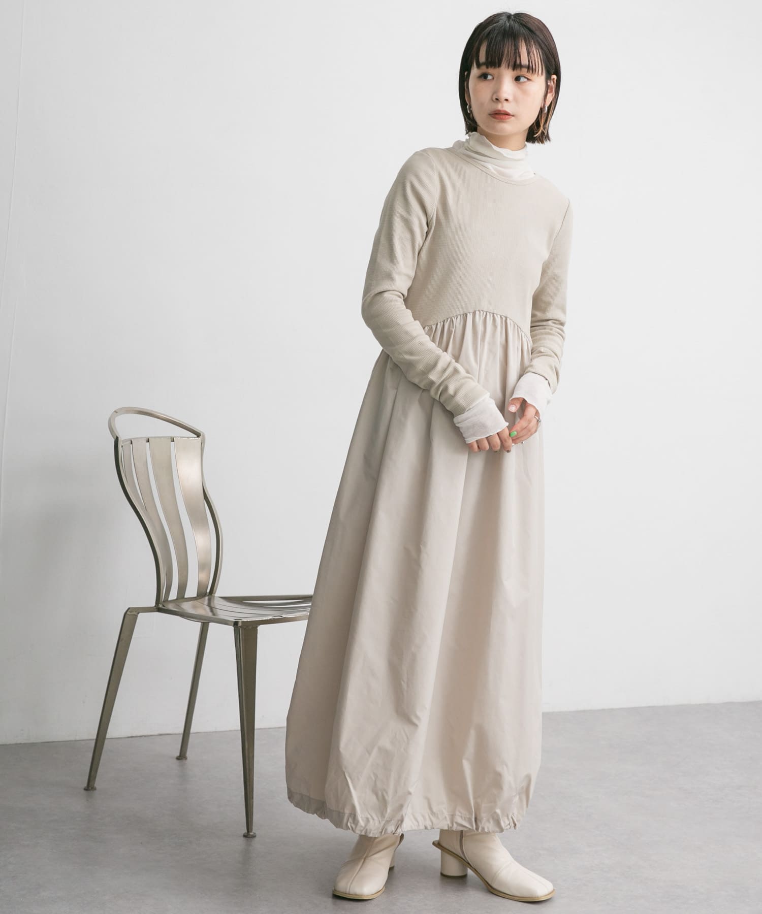 身長：160cm サイズ：one