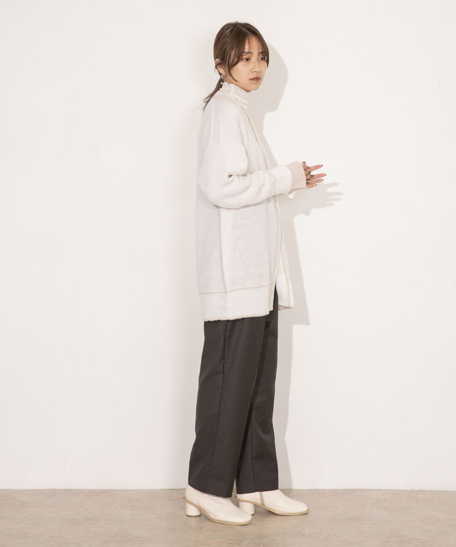 身長：165cm サイズ：one