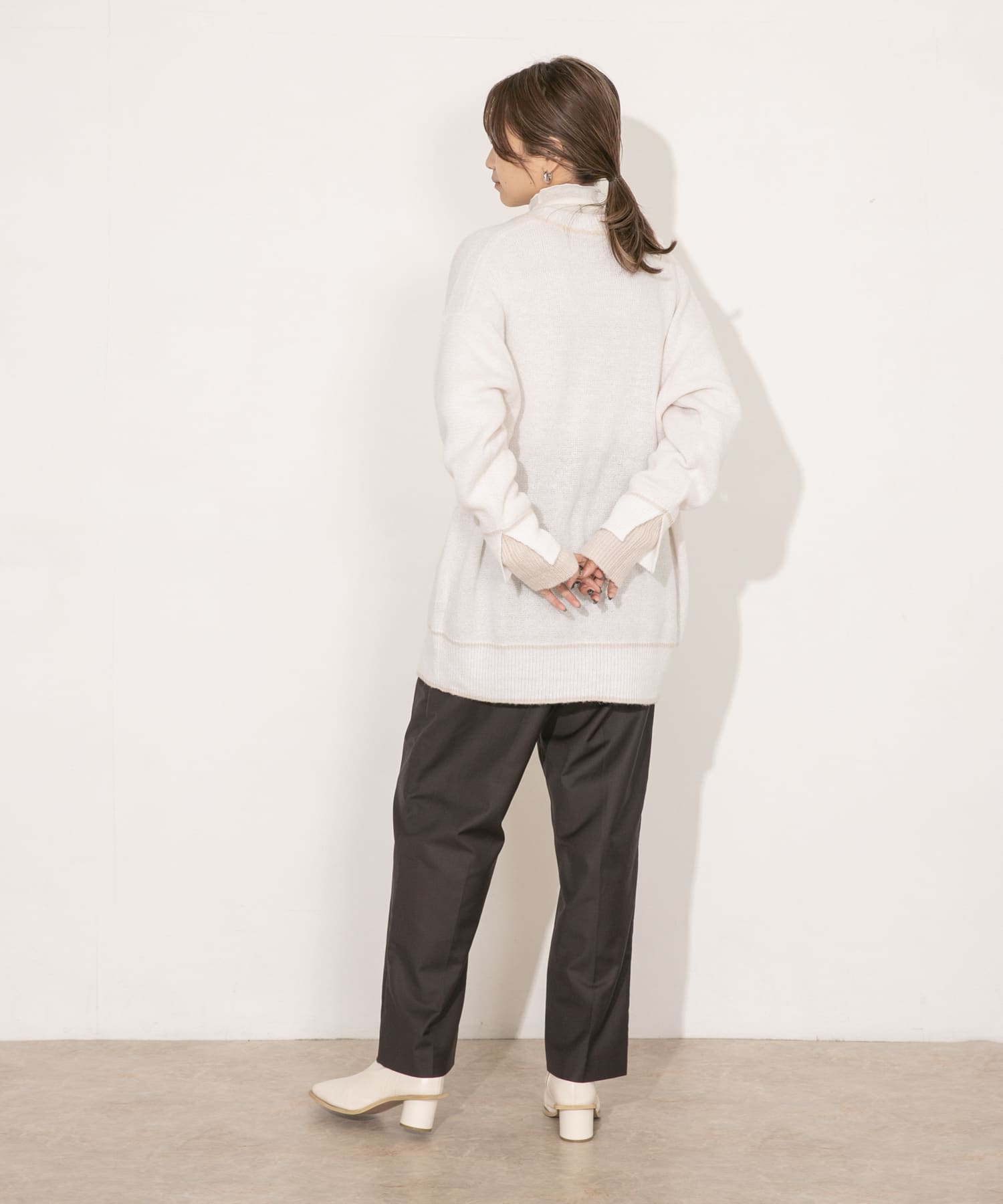 身長：165cm サイズ：one
