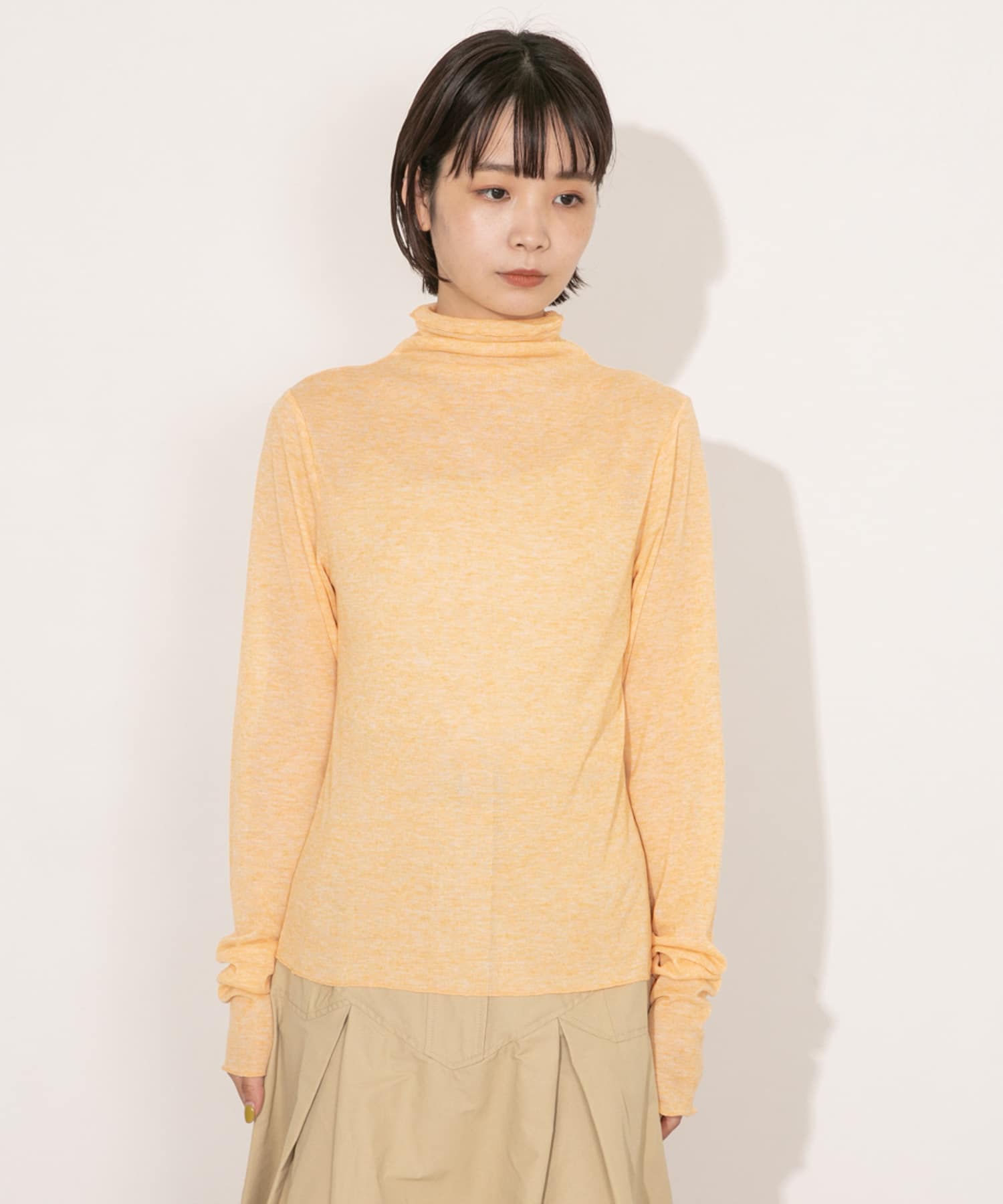 身長：160cm サイズ：one