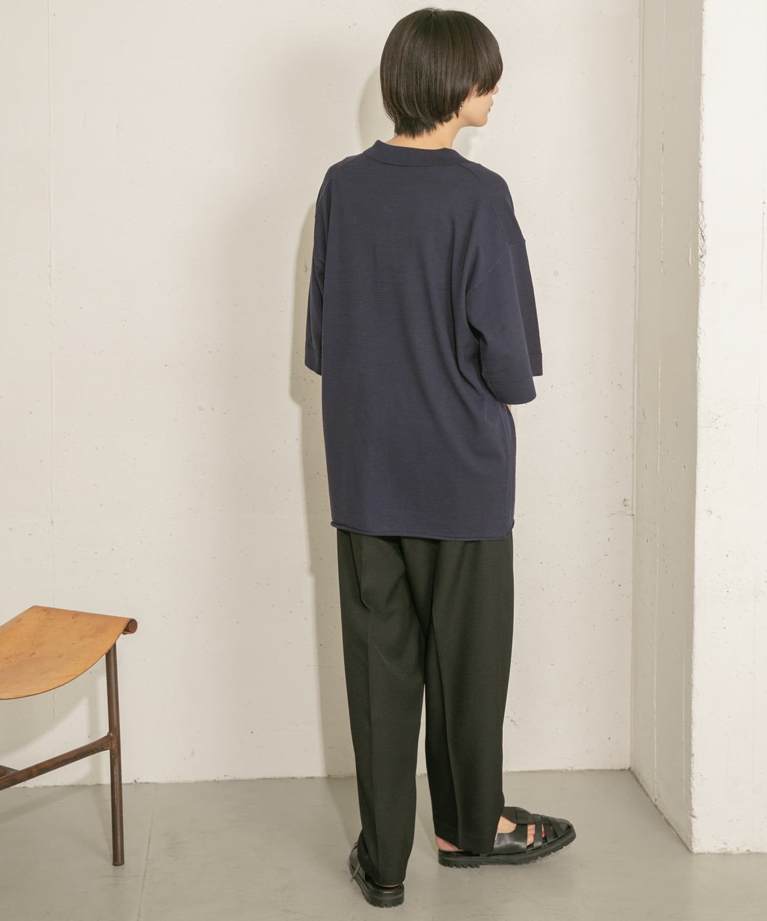 身長：159cm サイズ：one