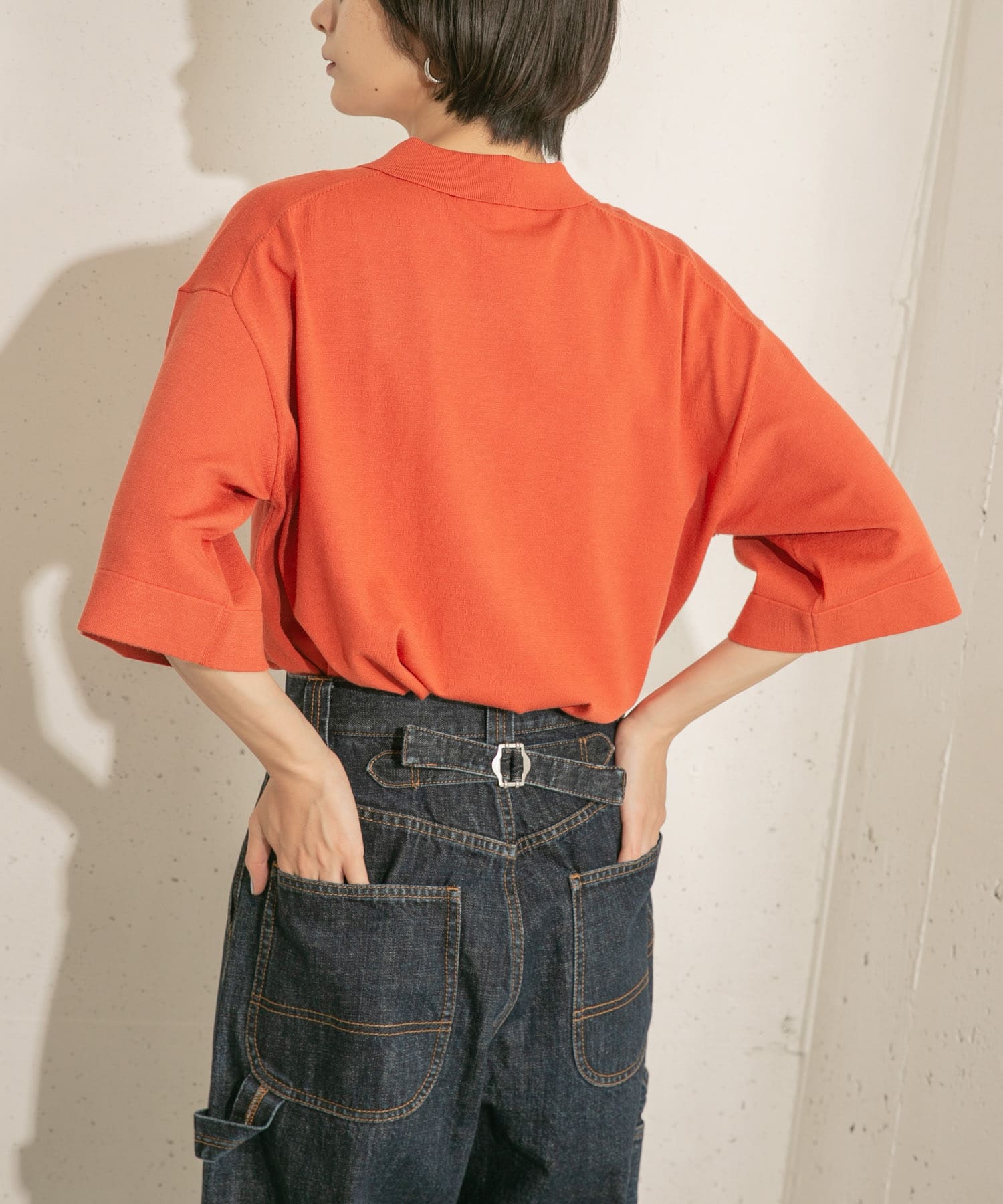 身長：159cm サイズ：one