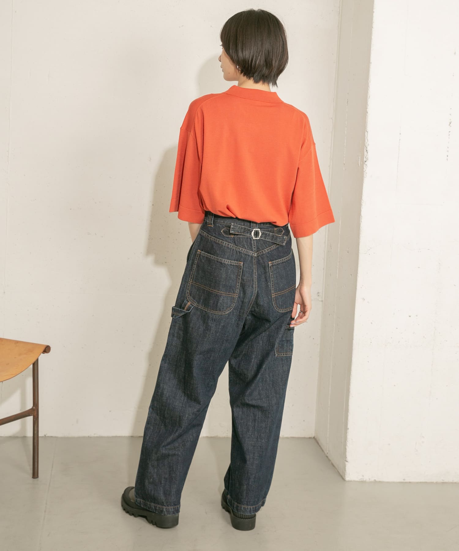 身長：159cm サイズ：one