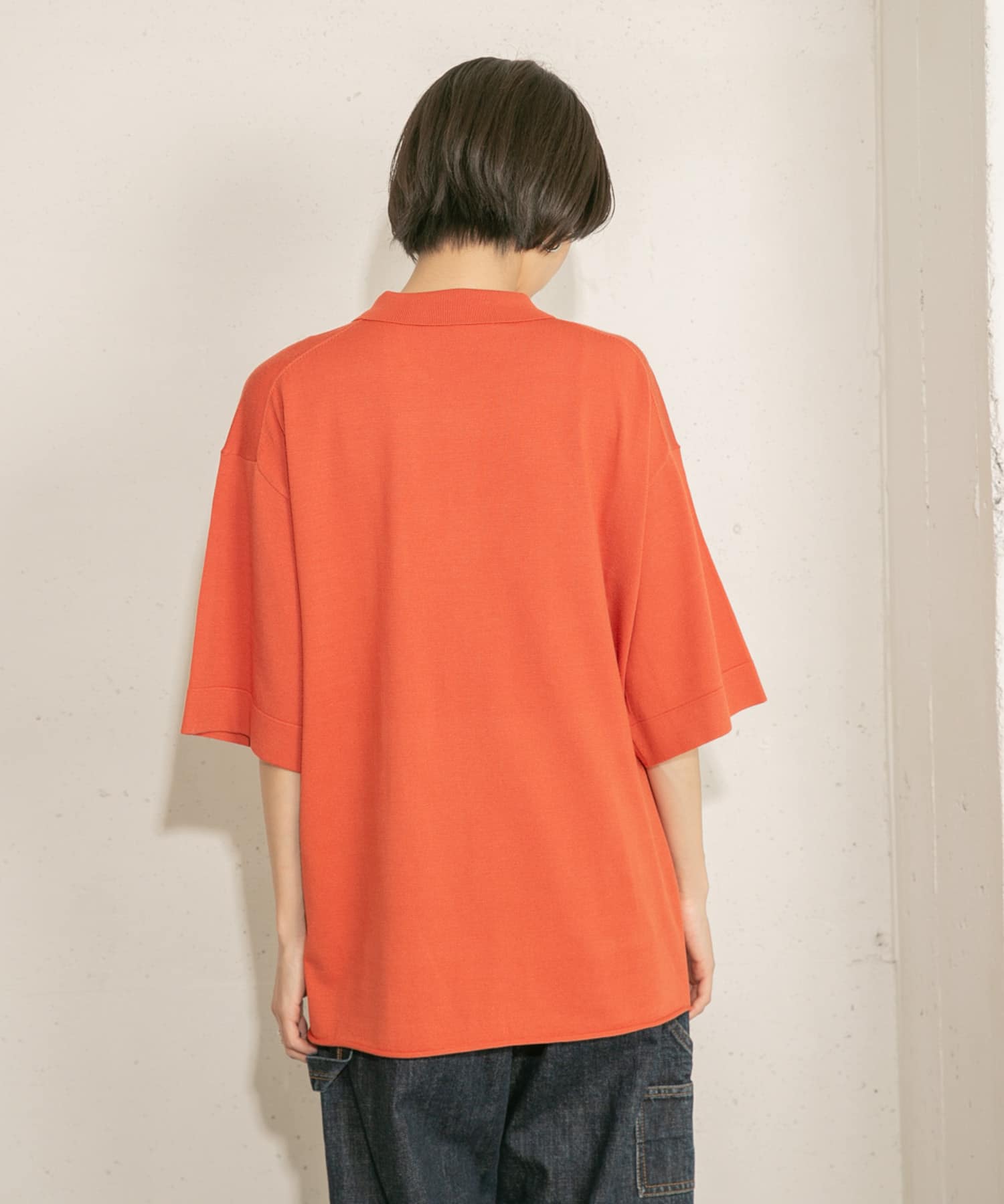 身長：159cm サイズ：one