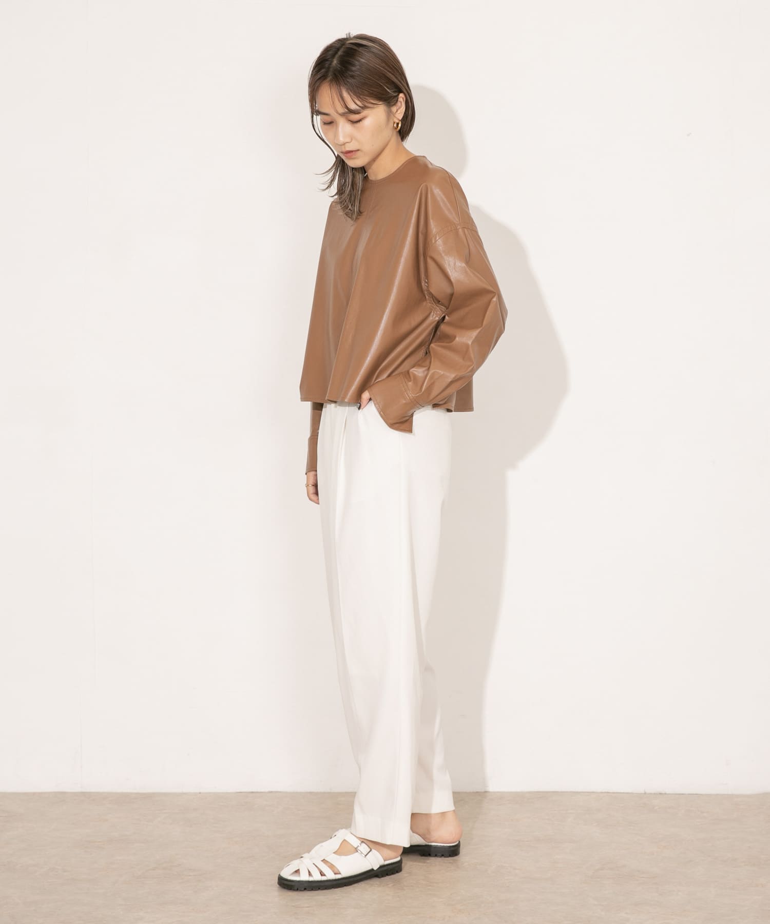 身長：165cm サイズ：one