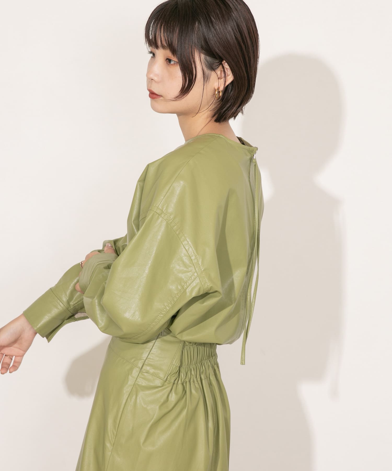 身長：160cm サイズ：one